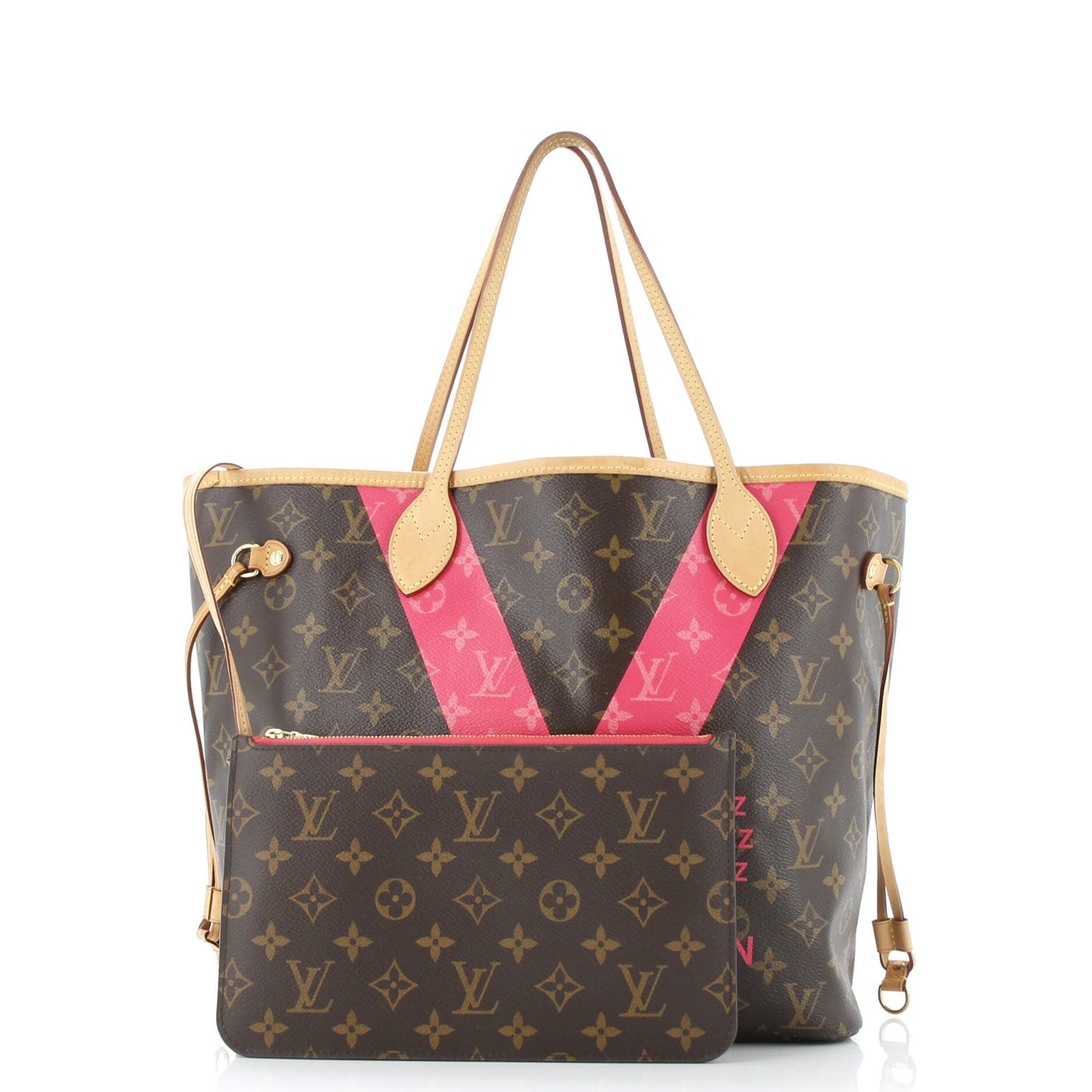 Neverfull NM Tote Limited Edition V Monogram Canvas MM