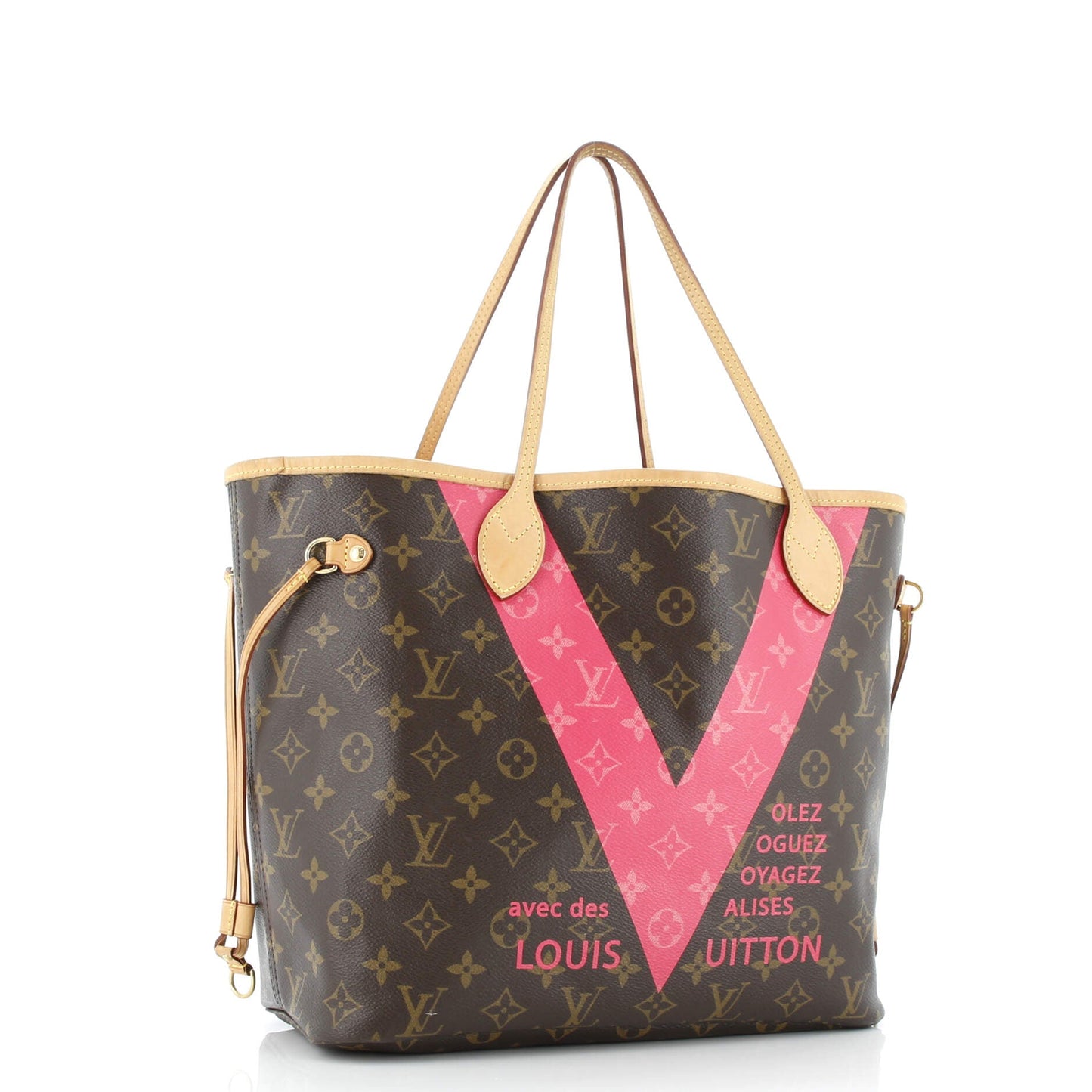 Neverfull NM Tote Limited Edition V Monogram Canvas MM