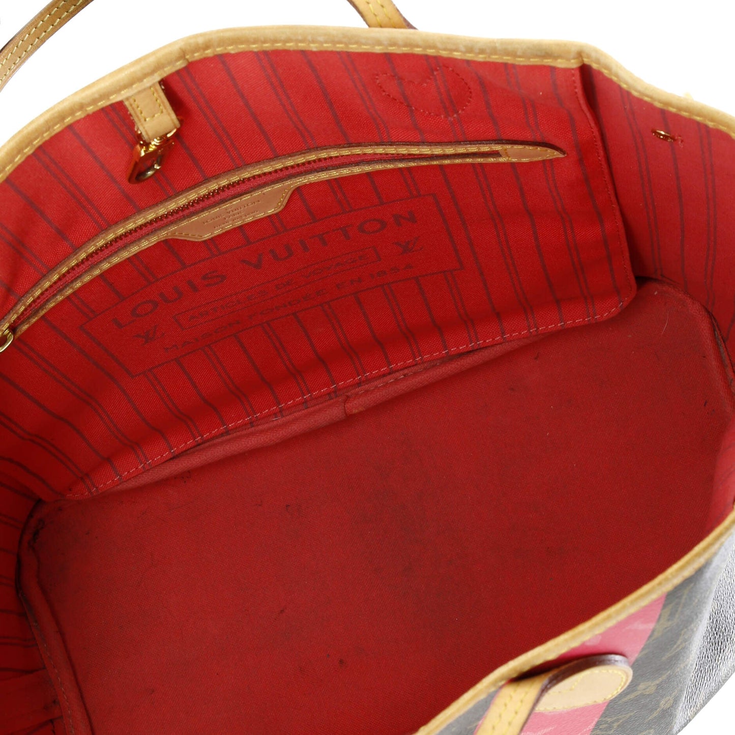 Neverfull NM Tote Limited Edition V Monogram Canvas MM