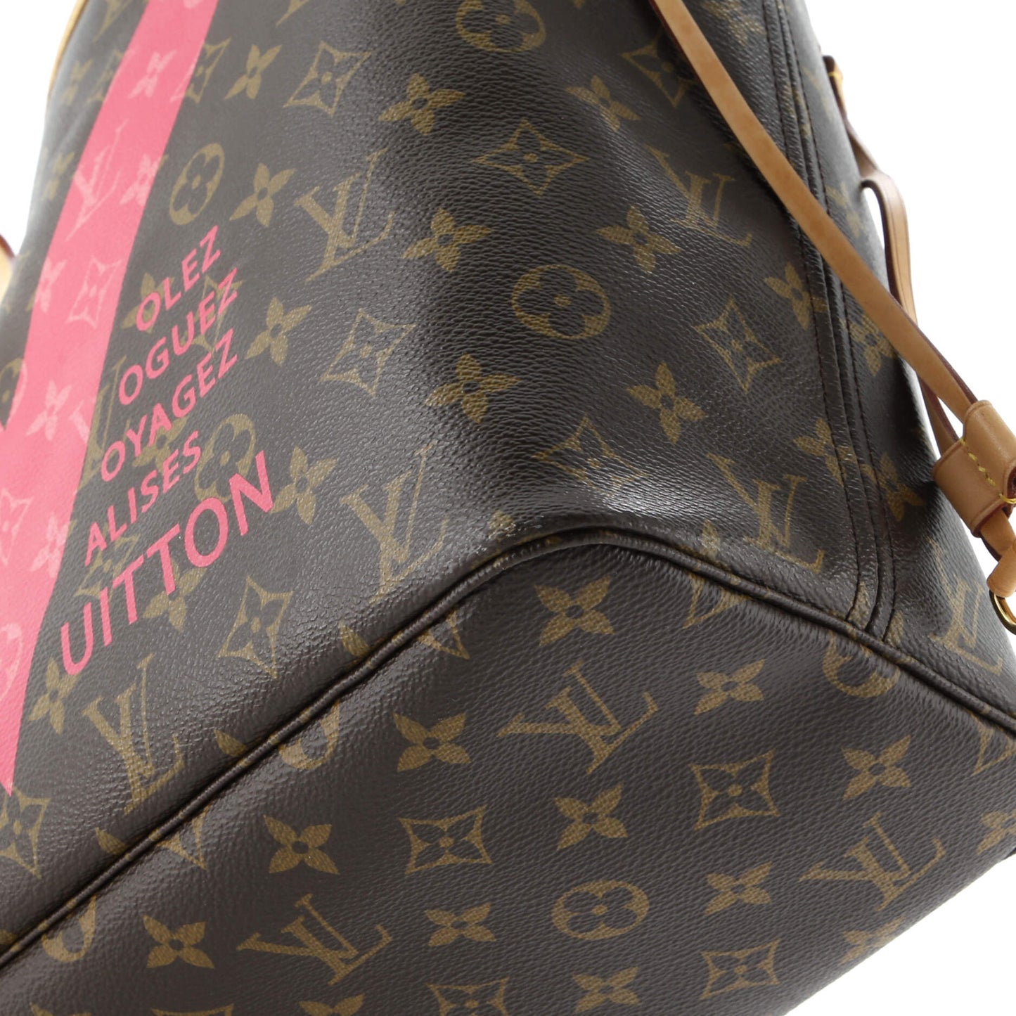 Neverfull NM Tote Limited Edition V Monogram Canvas MM