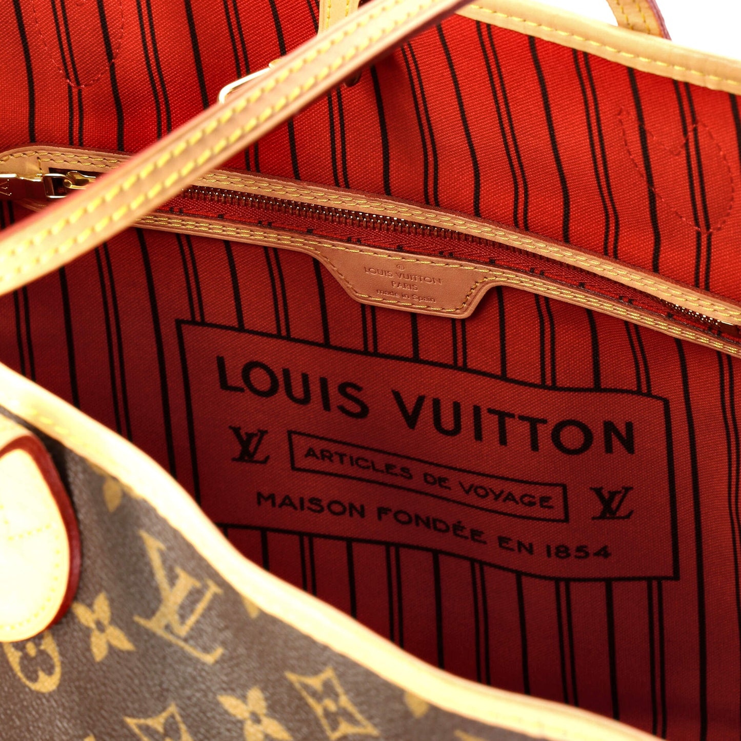 Neverfull NM Tote Monogram Canvas MM