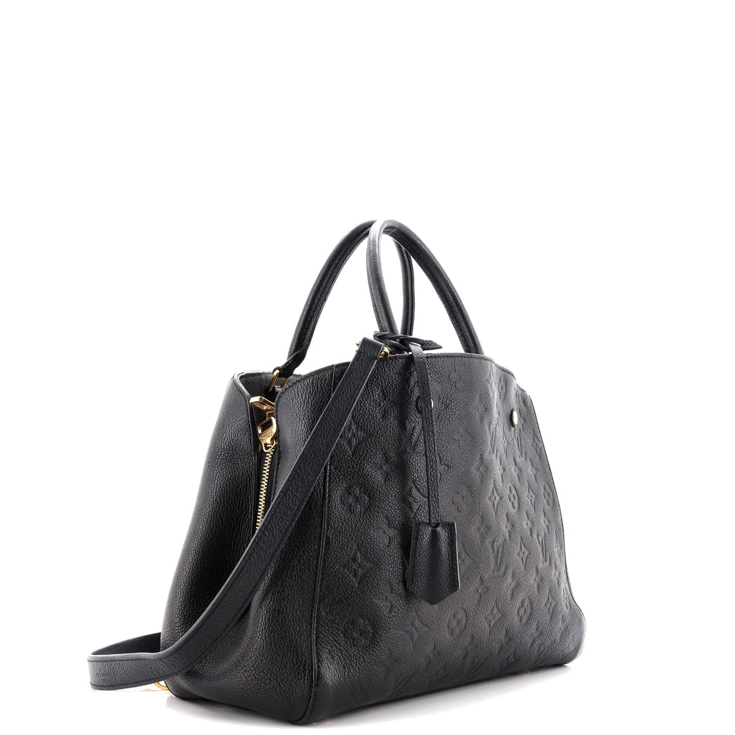 Montaigne Handbag Monogram Empreinte Leather MM