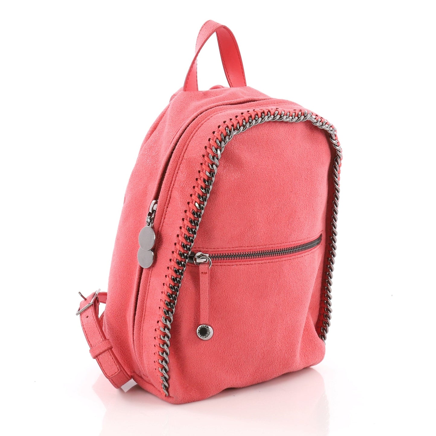 Falabella Front Zip Backpack Shaggy Deer Mini