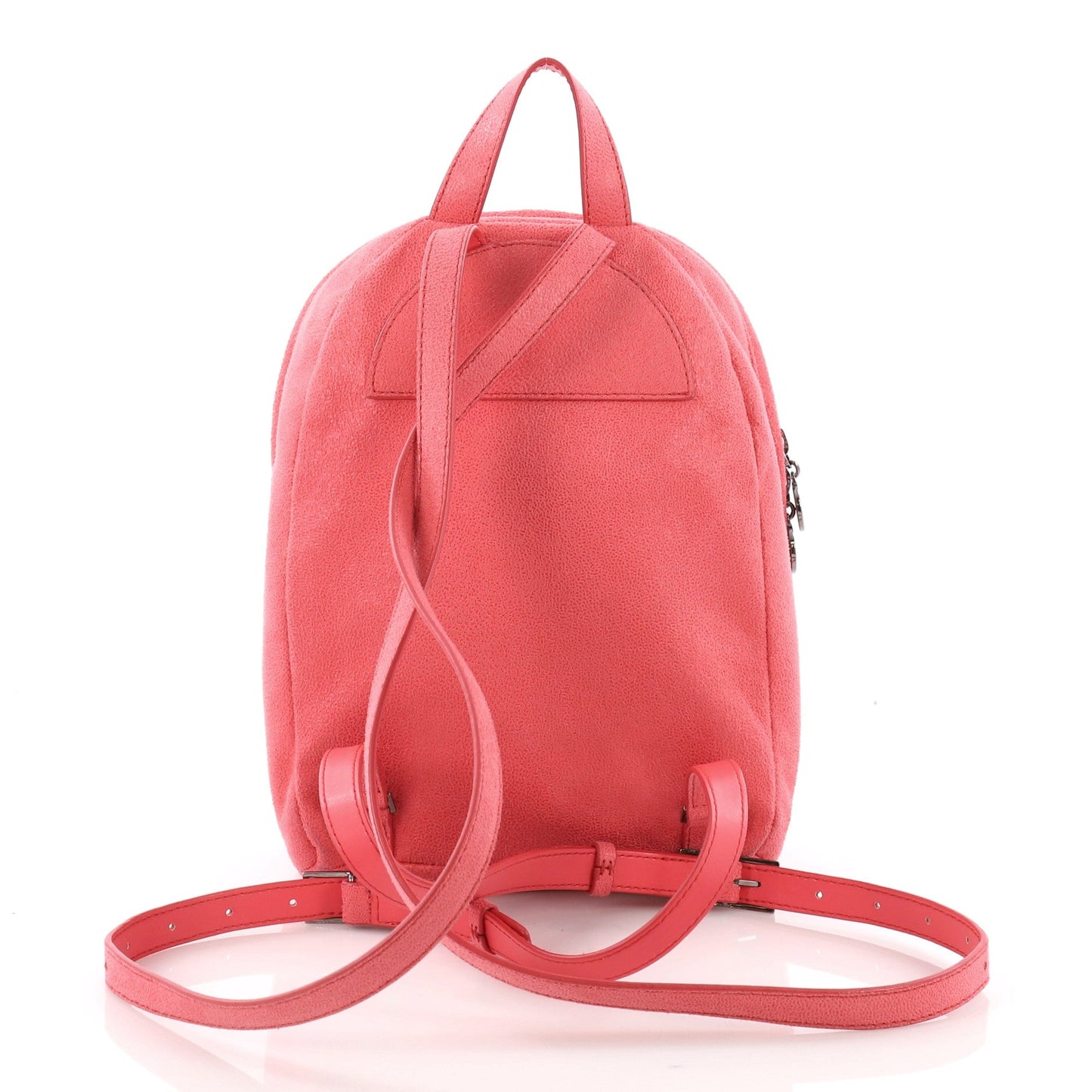Falabella Front Zip Backpack Shaggy Deer Mini