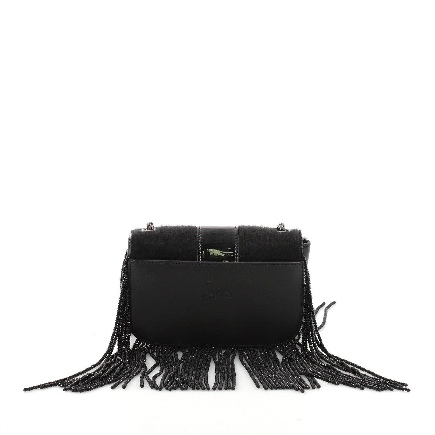 Fringe Sweet Charity Crossbody Bag Pony Hair Mini