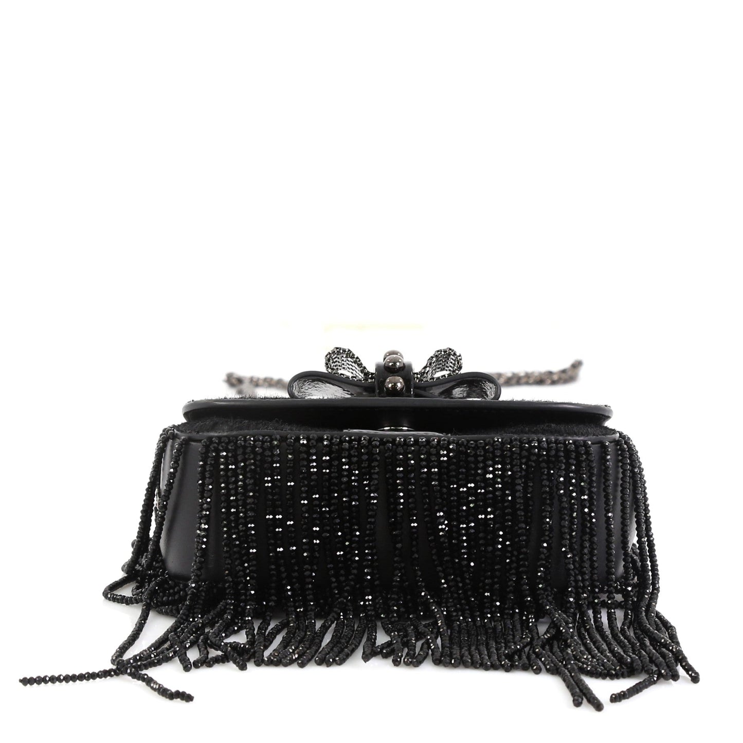Fringe Sweet Charity Crossbody Bag Pony Hair Mini