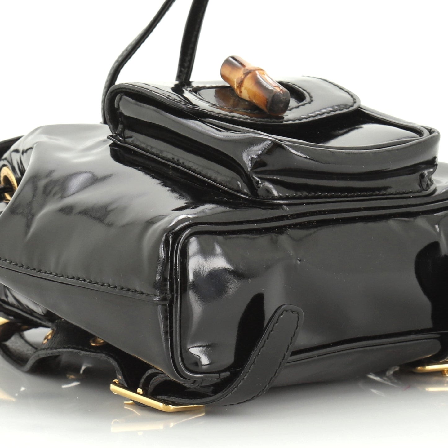 Vintage Bamboo Backpack Patent Mini