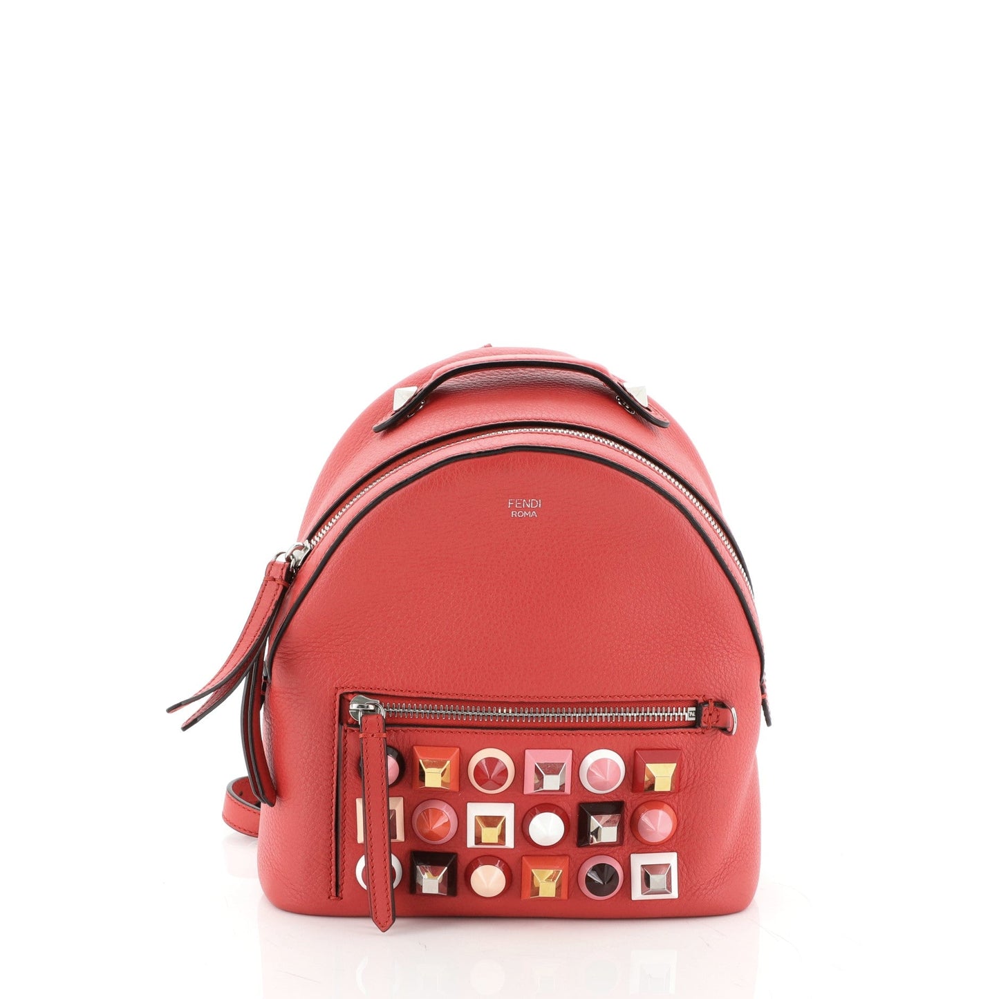 Monster Backpack Studded Leather Mini