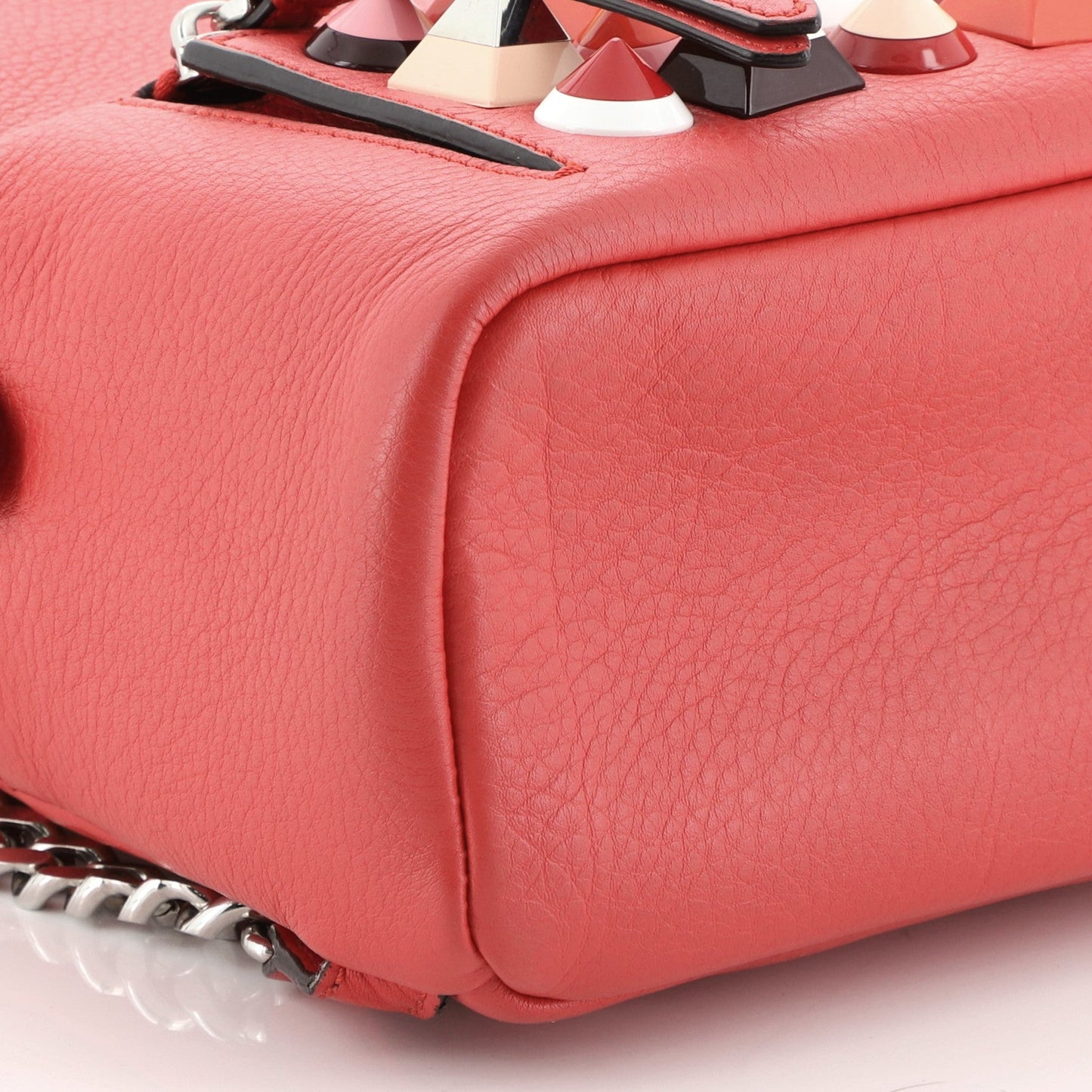 Monster Backpack Studded Leather Mini