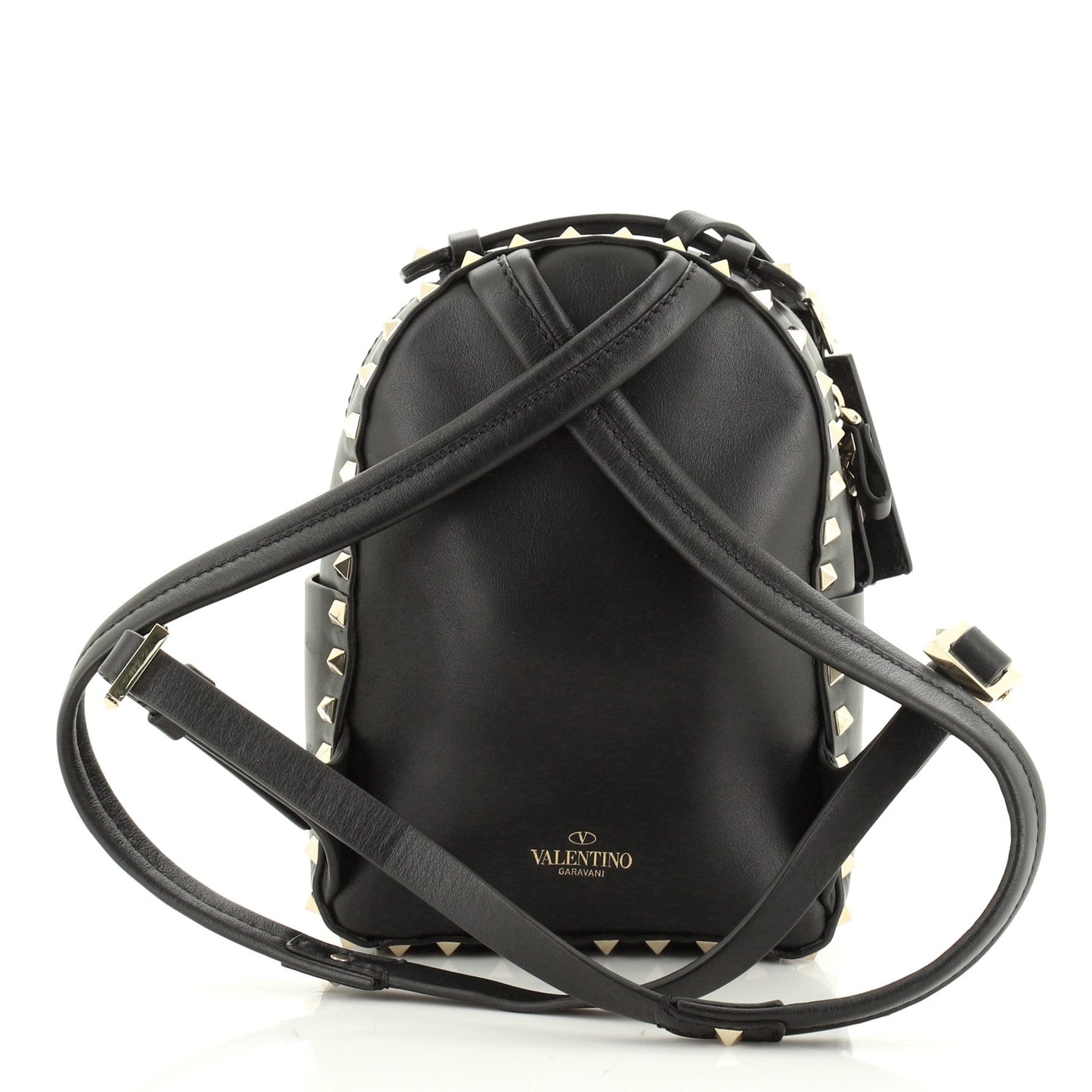 Rockstud Backpack Full Studded Leather Mini