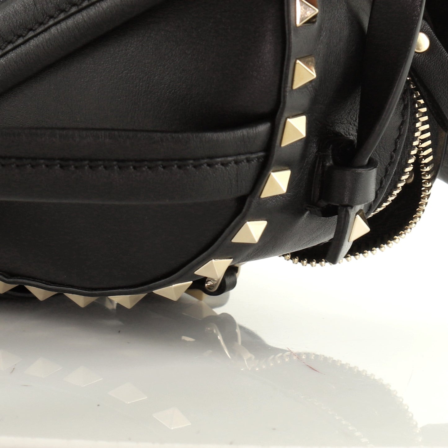 Rockstud Backpack Full Studded Leather Mini