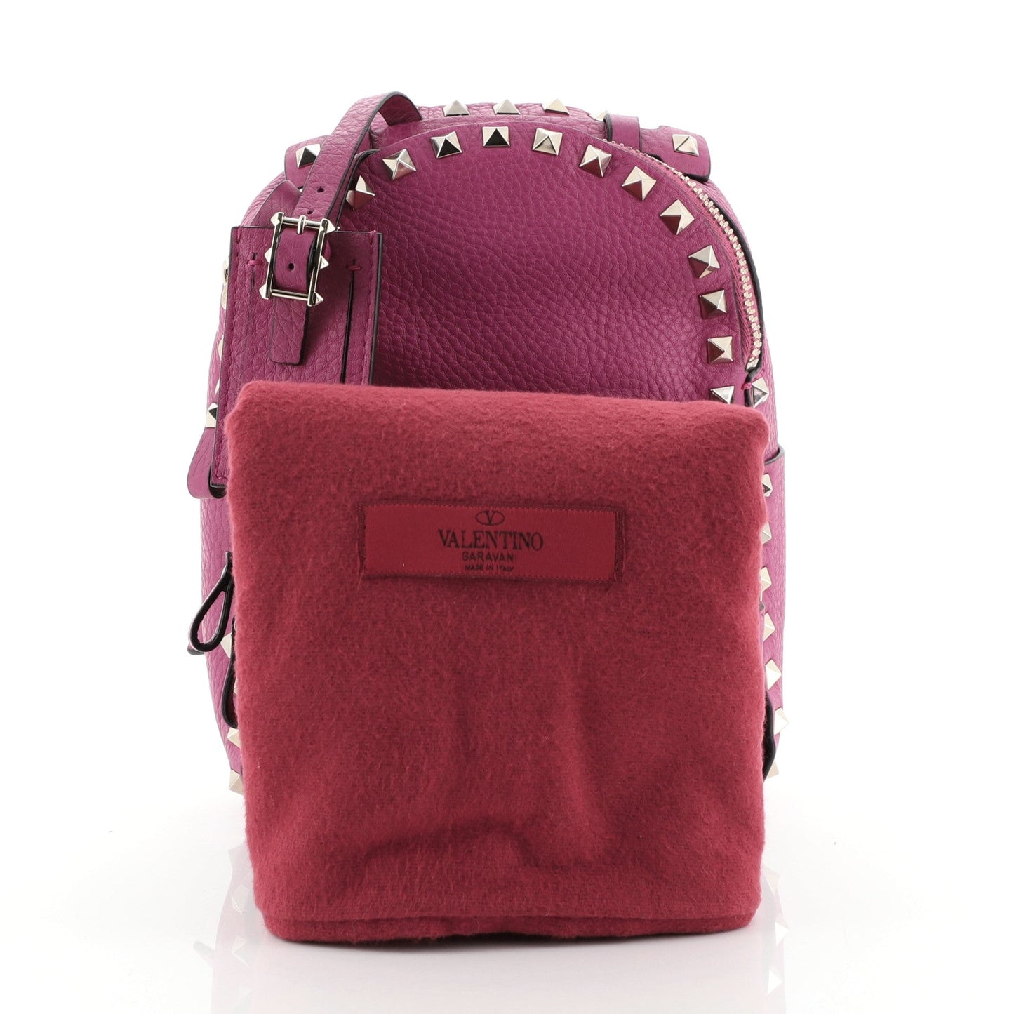 Rockstud Backpack Leather Mini