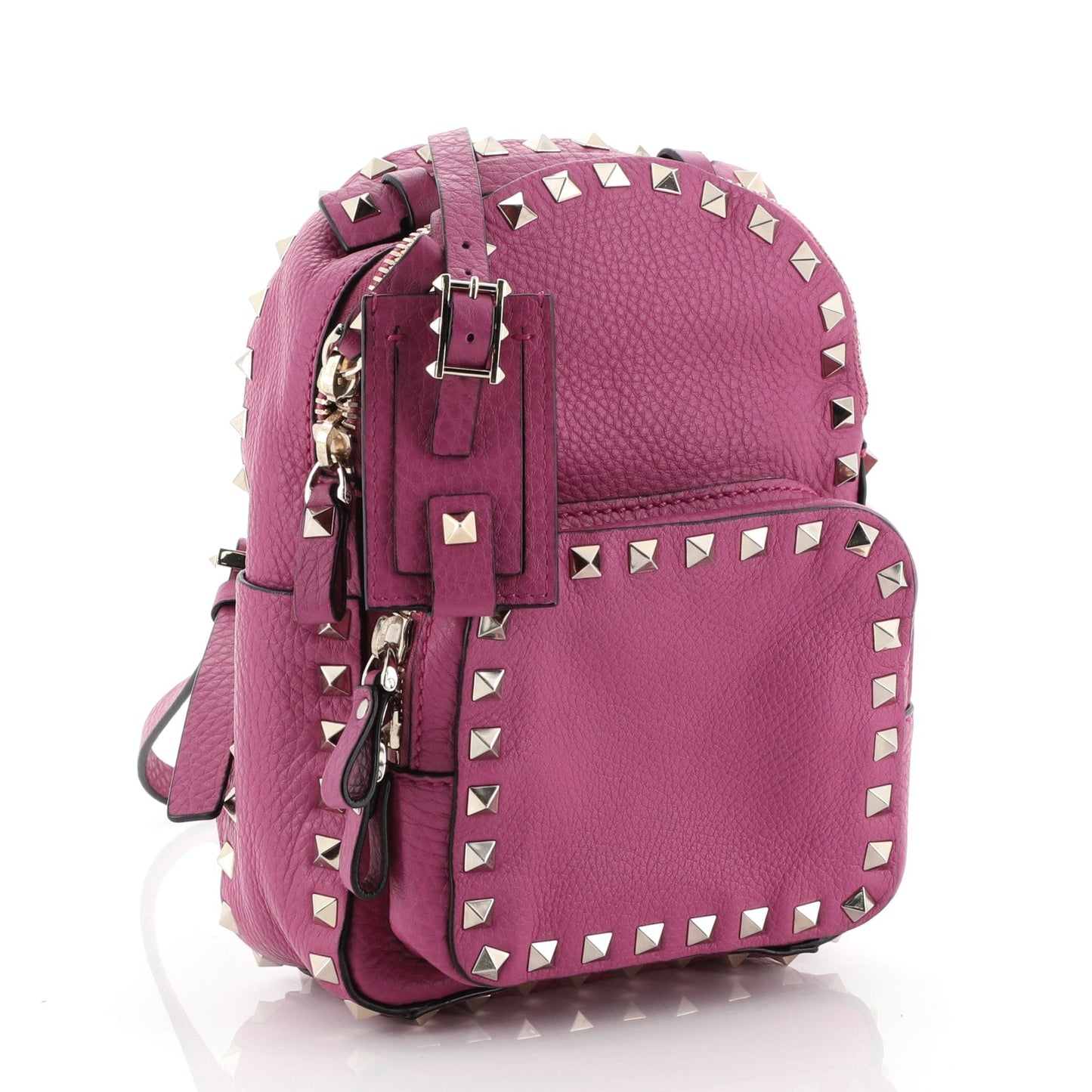 Rockstud Backpack Leather Mini