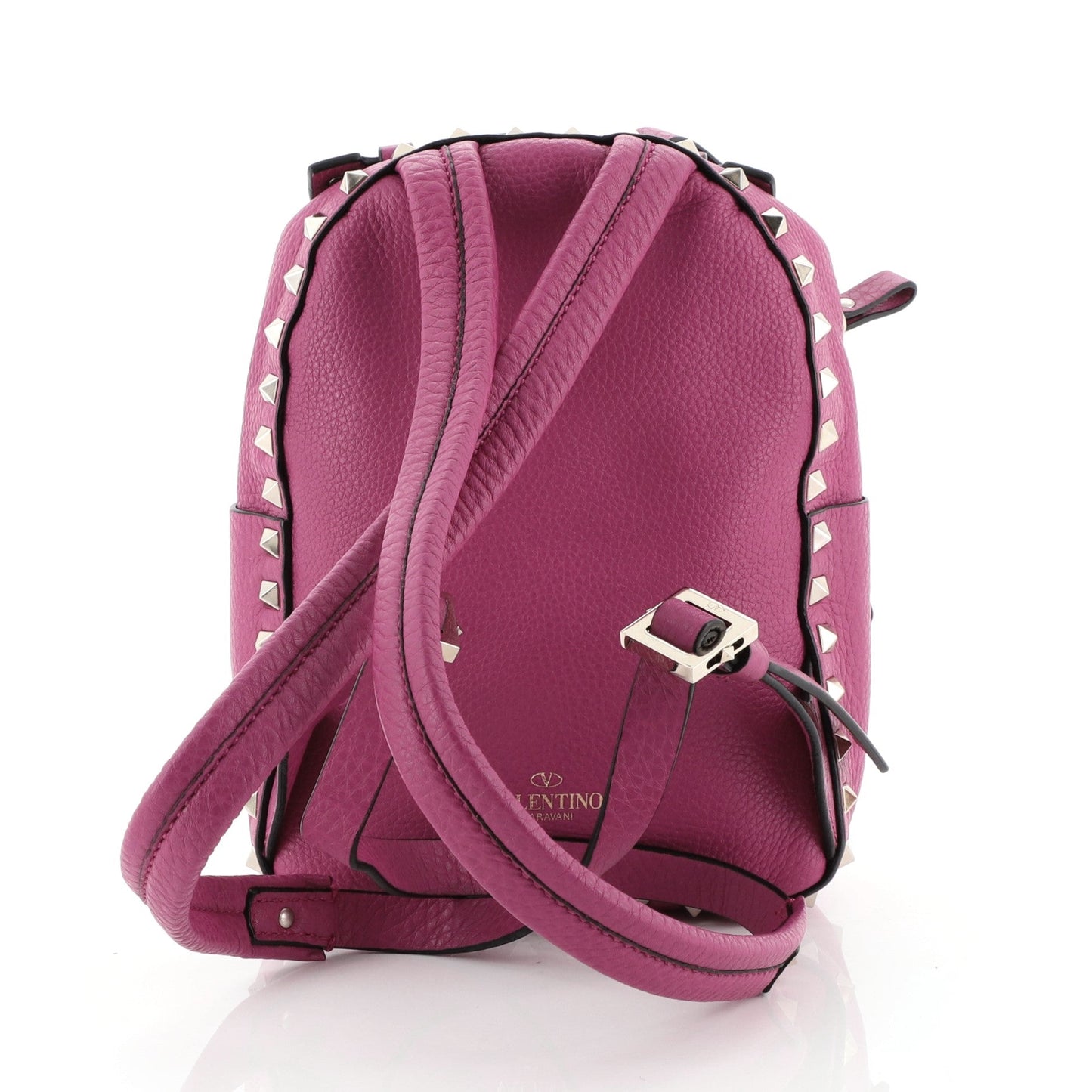 Rockstud Backpack Leather Mini