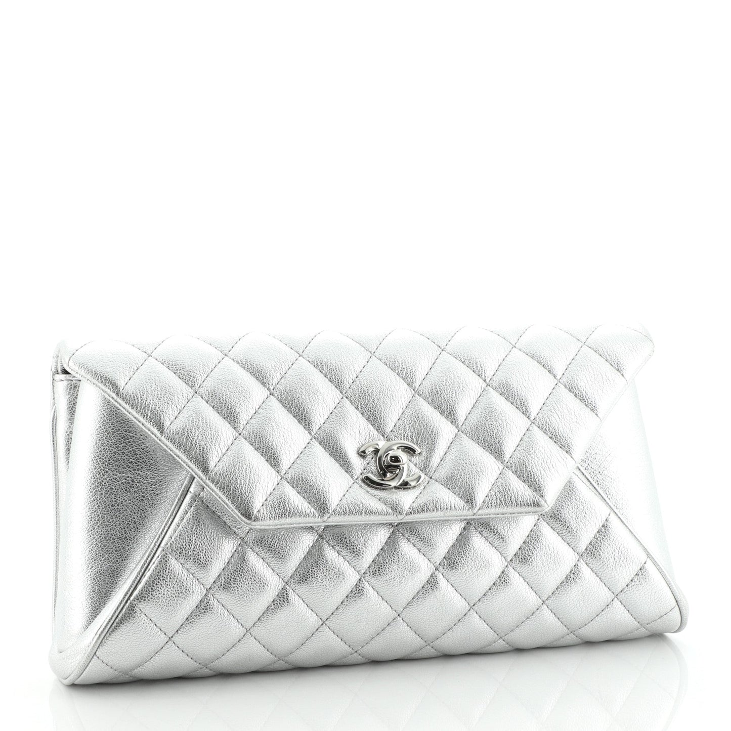 Fold Up Again Clutch Quilted Goatskin