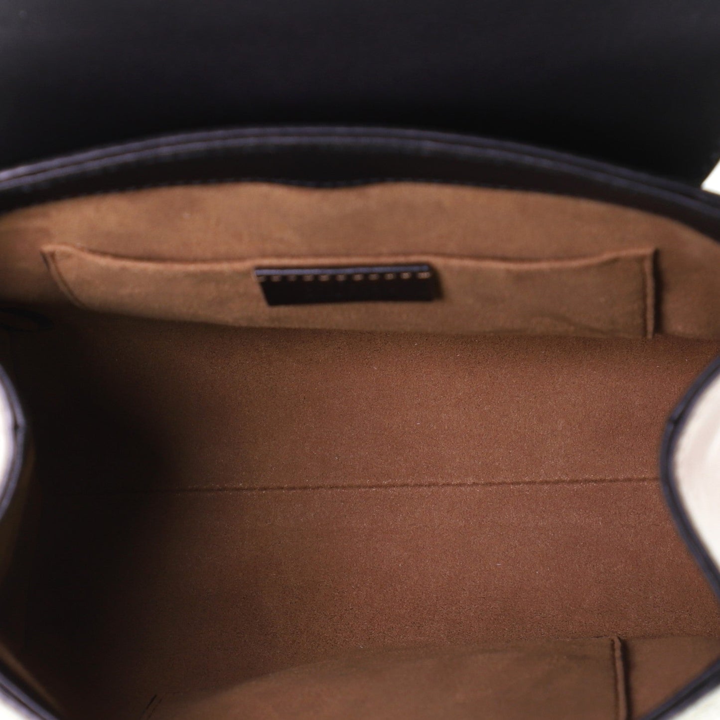 Padlock Backpack GG Coated Canvas and Leather Mini
