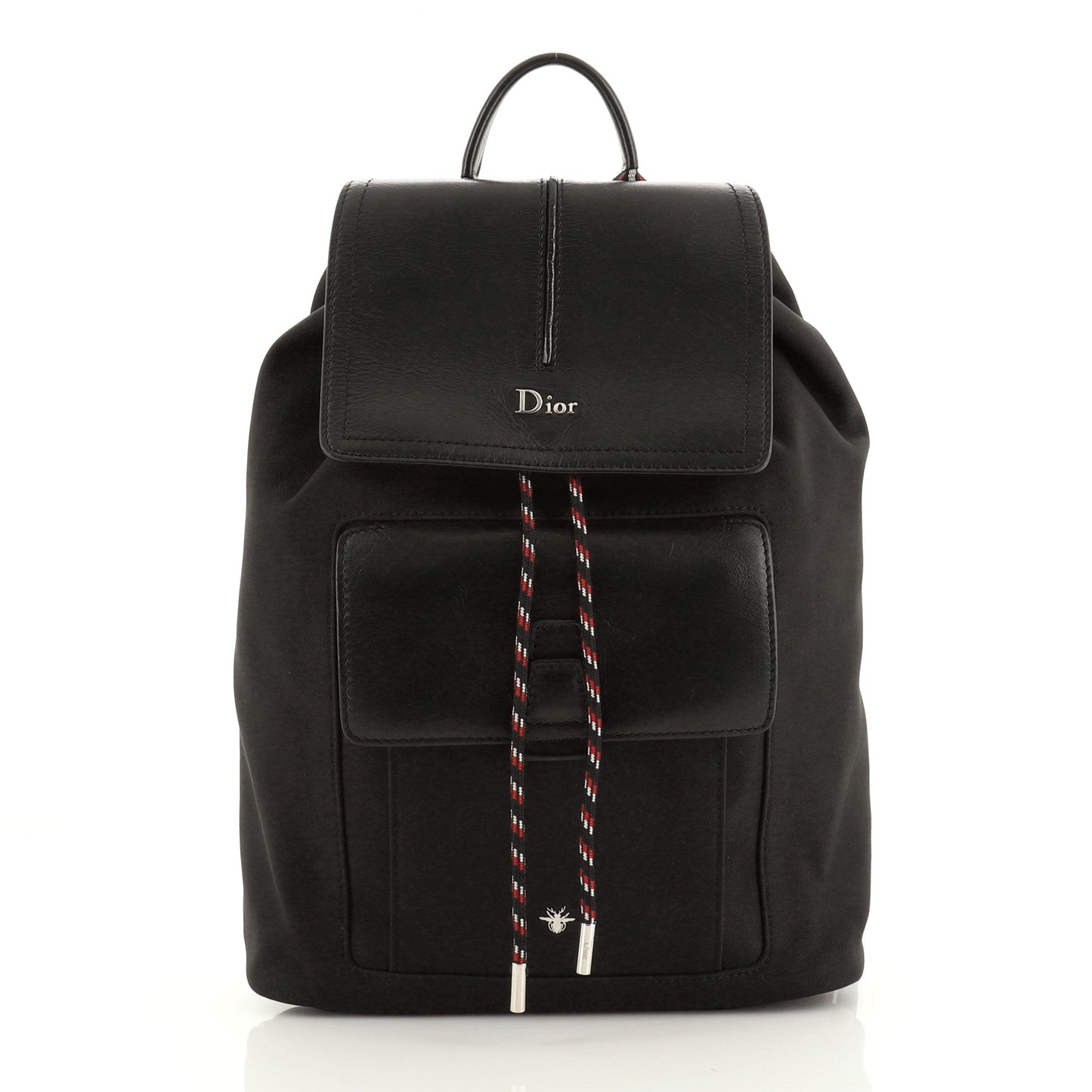Motion Backpack Nylon and Leather Mini