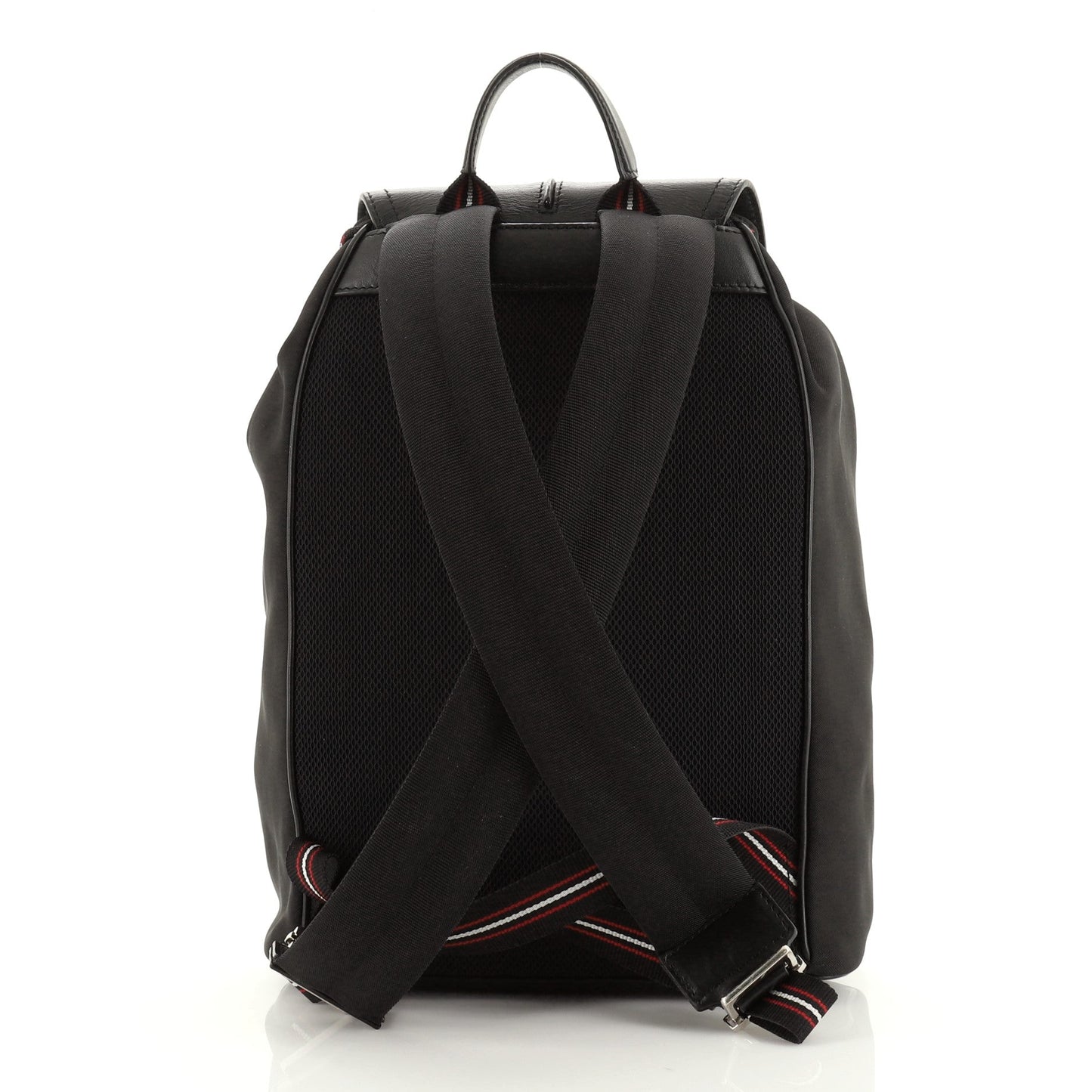 Motion Backpack Nylon and Leather Mini