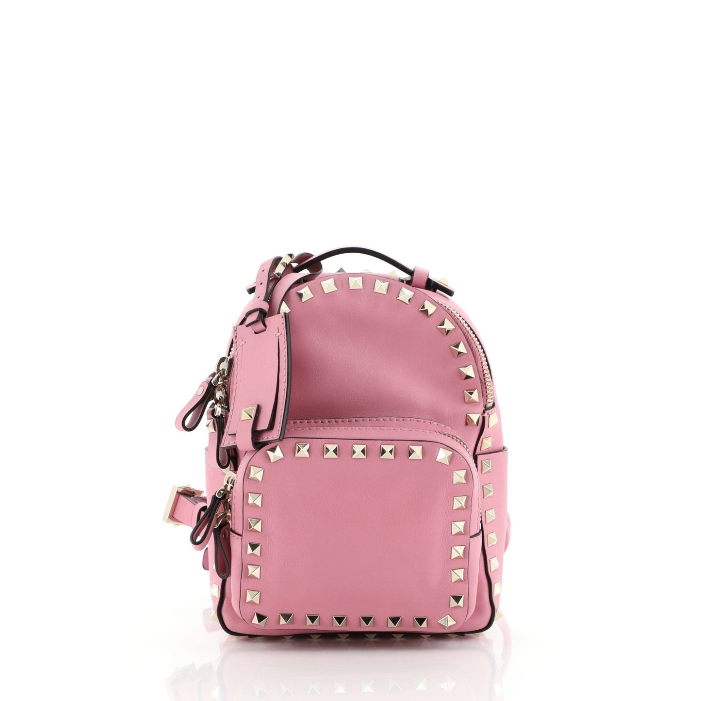 Rockstud Backpack Leather Mini