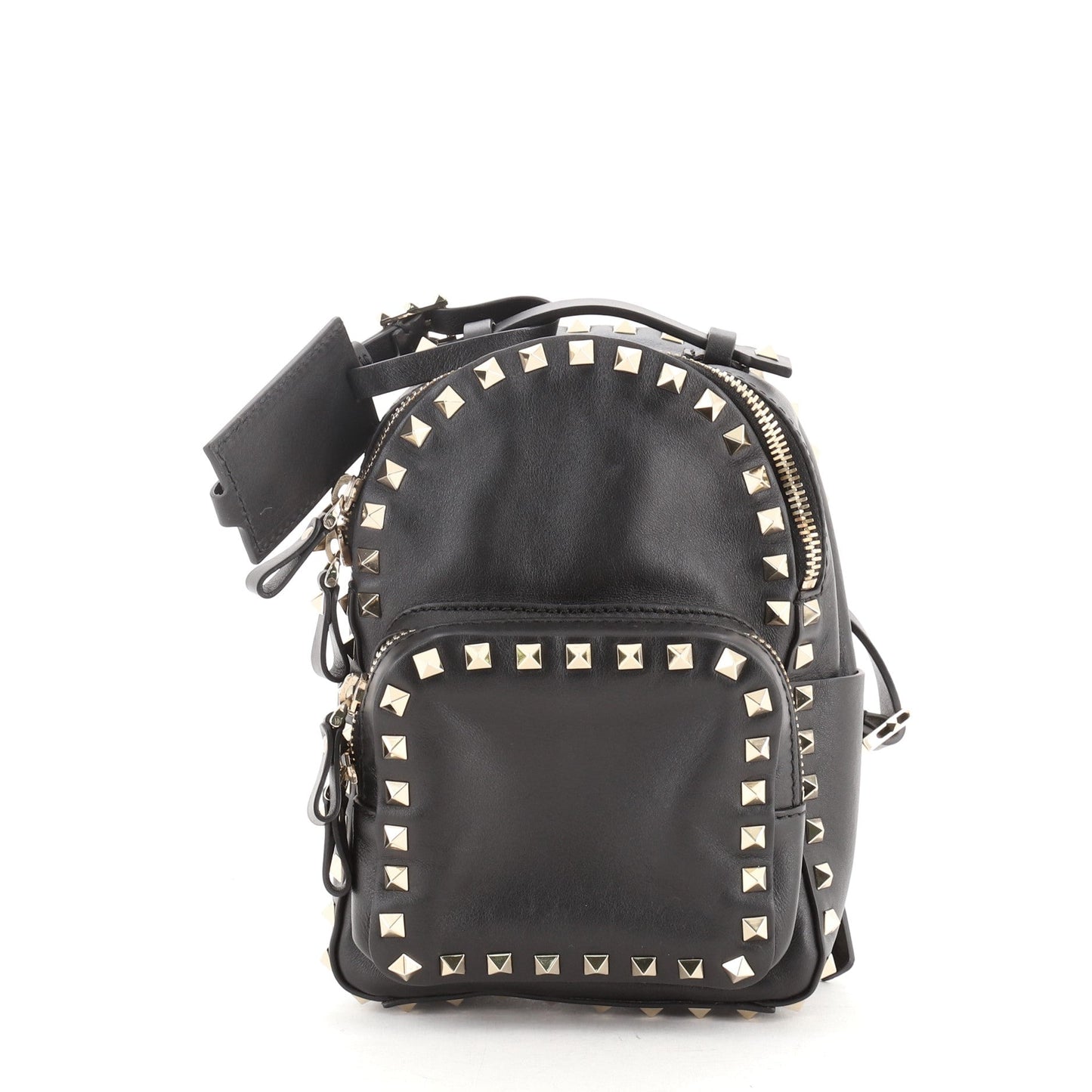 Rockstud Backpack Leather Mini