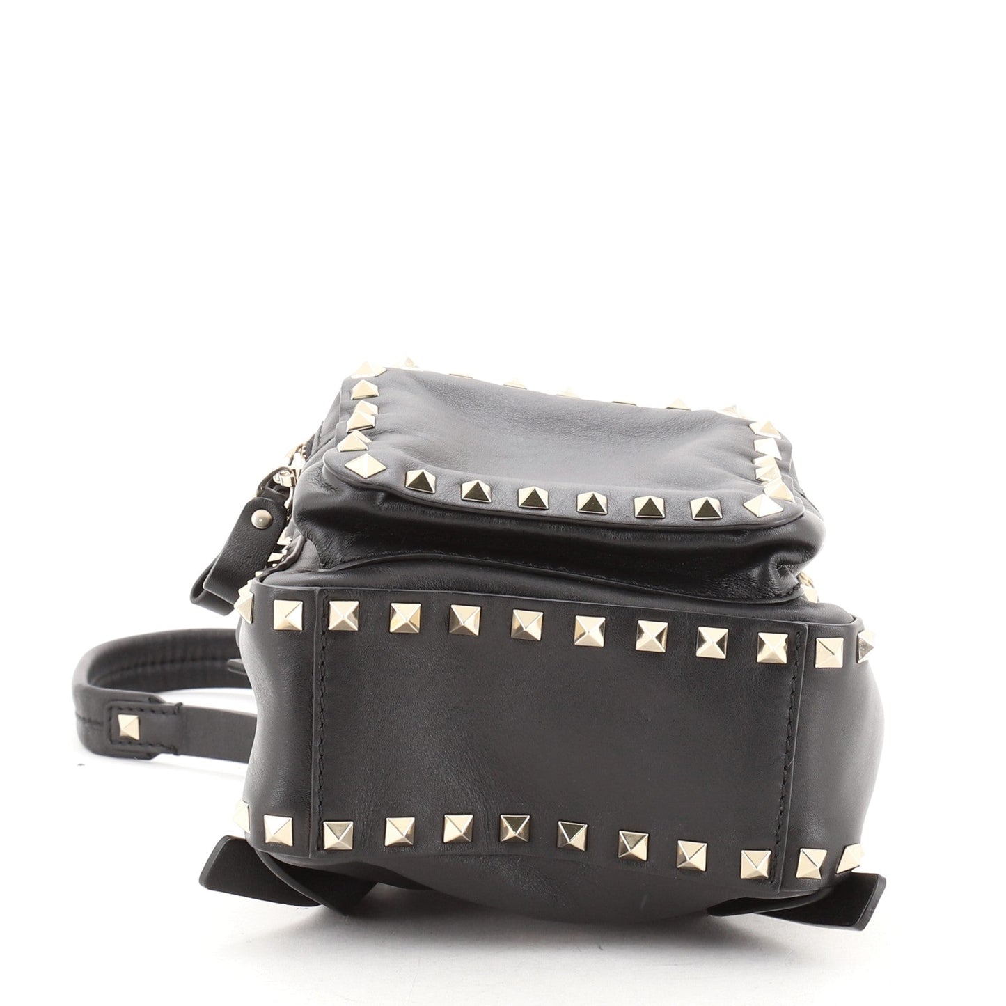 Rockstud Backpack Leather Mini