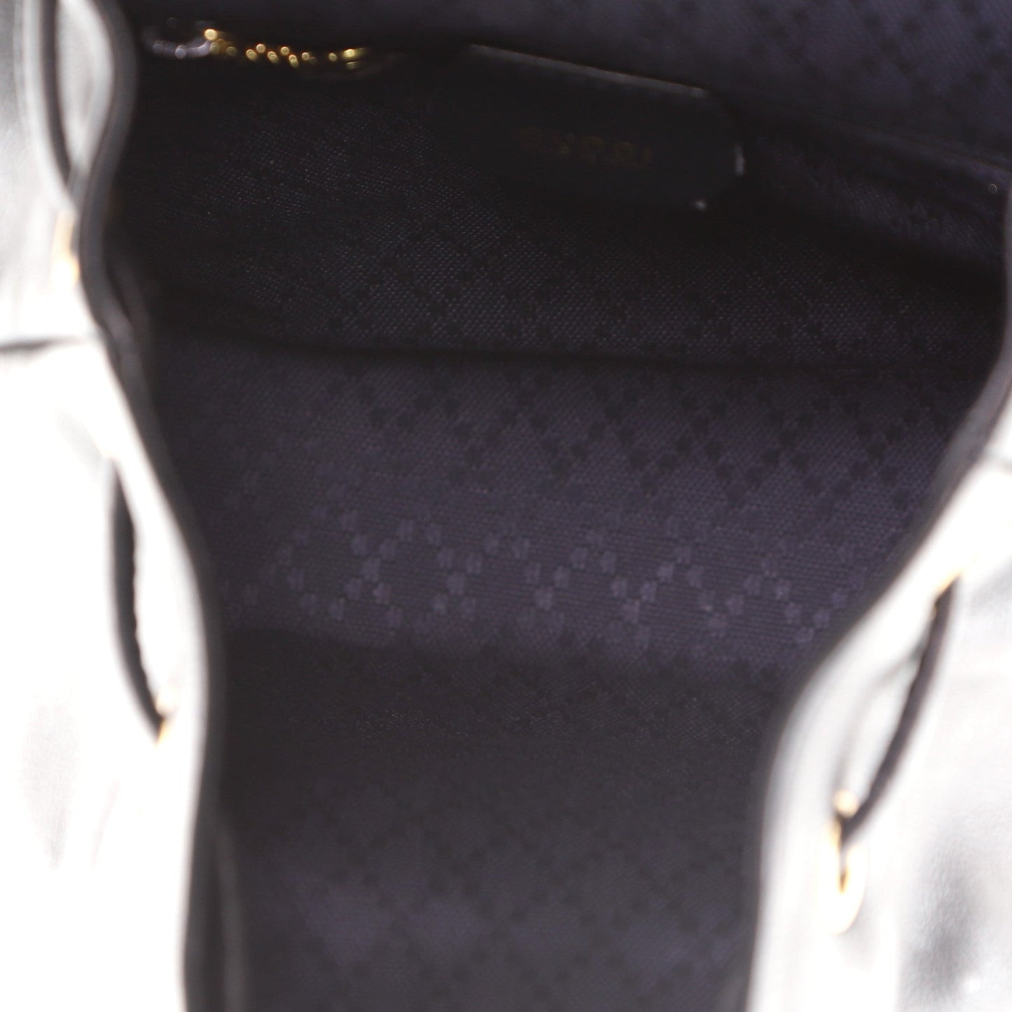 Vintage Bamboo Backpack Leather Mini
