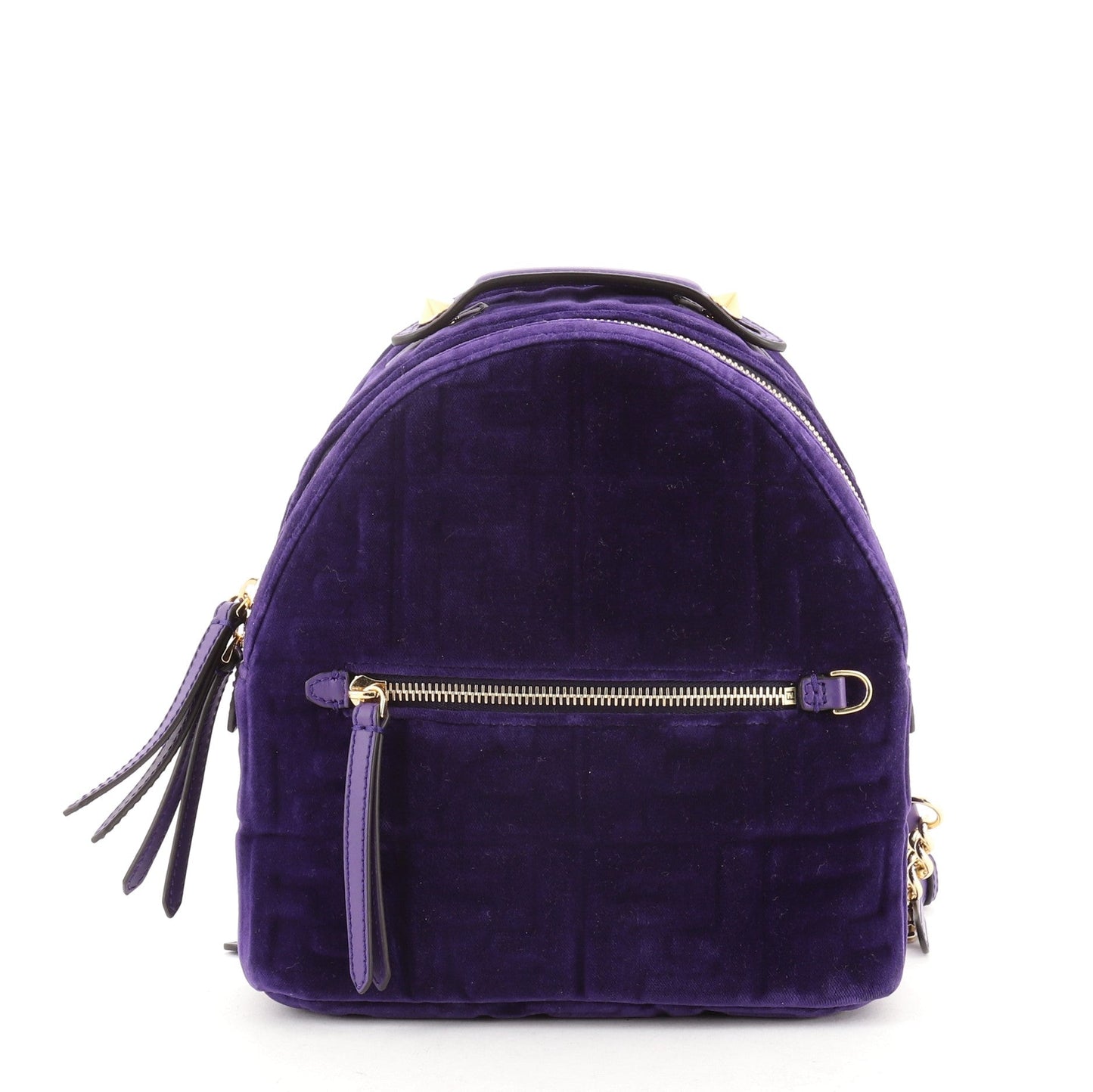 By The Way Backpack Zucca Embossed Velvet Mini