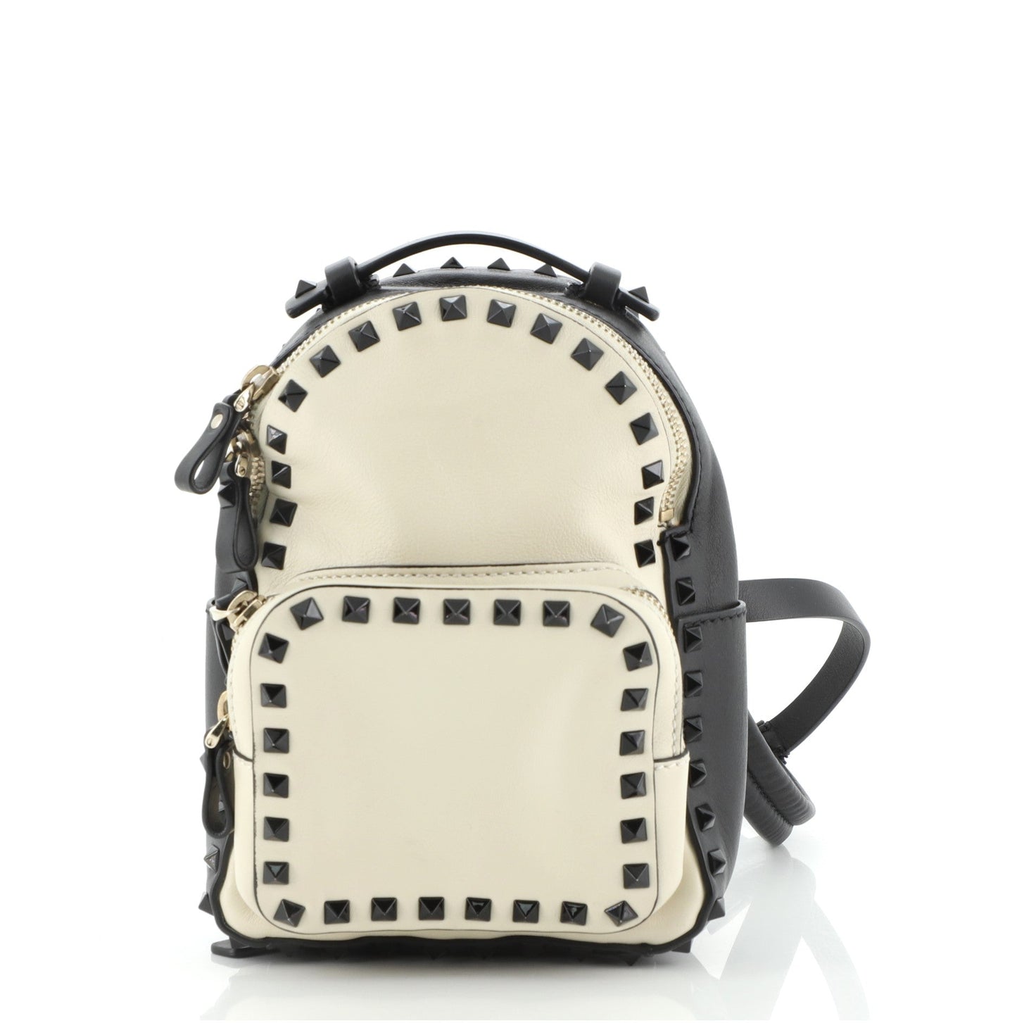 Rockstud Backpack Leather Mini