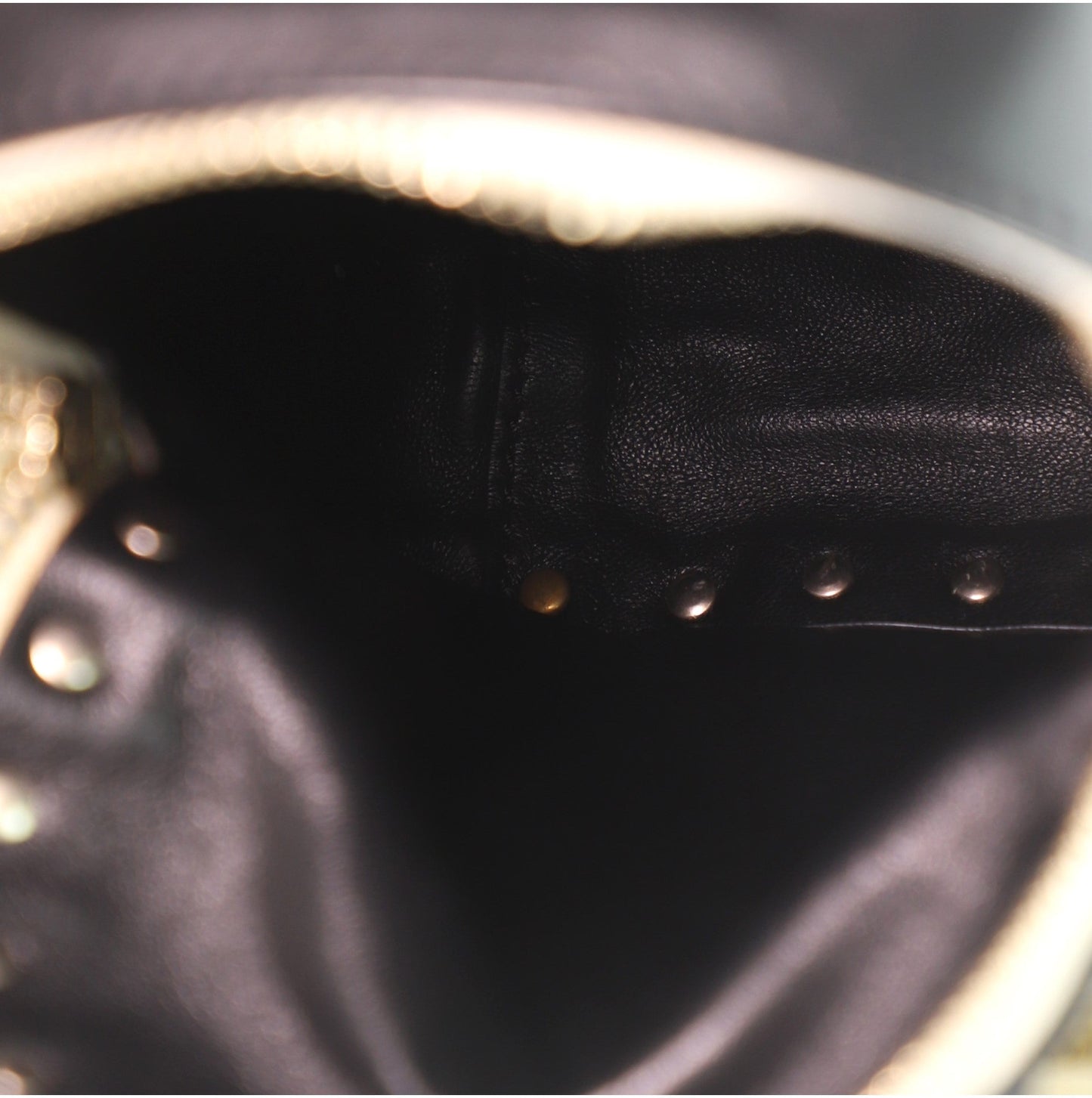 Rockstud Backpack Leather Mini