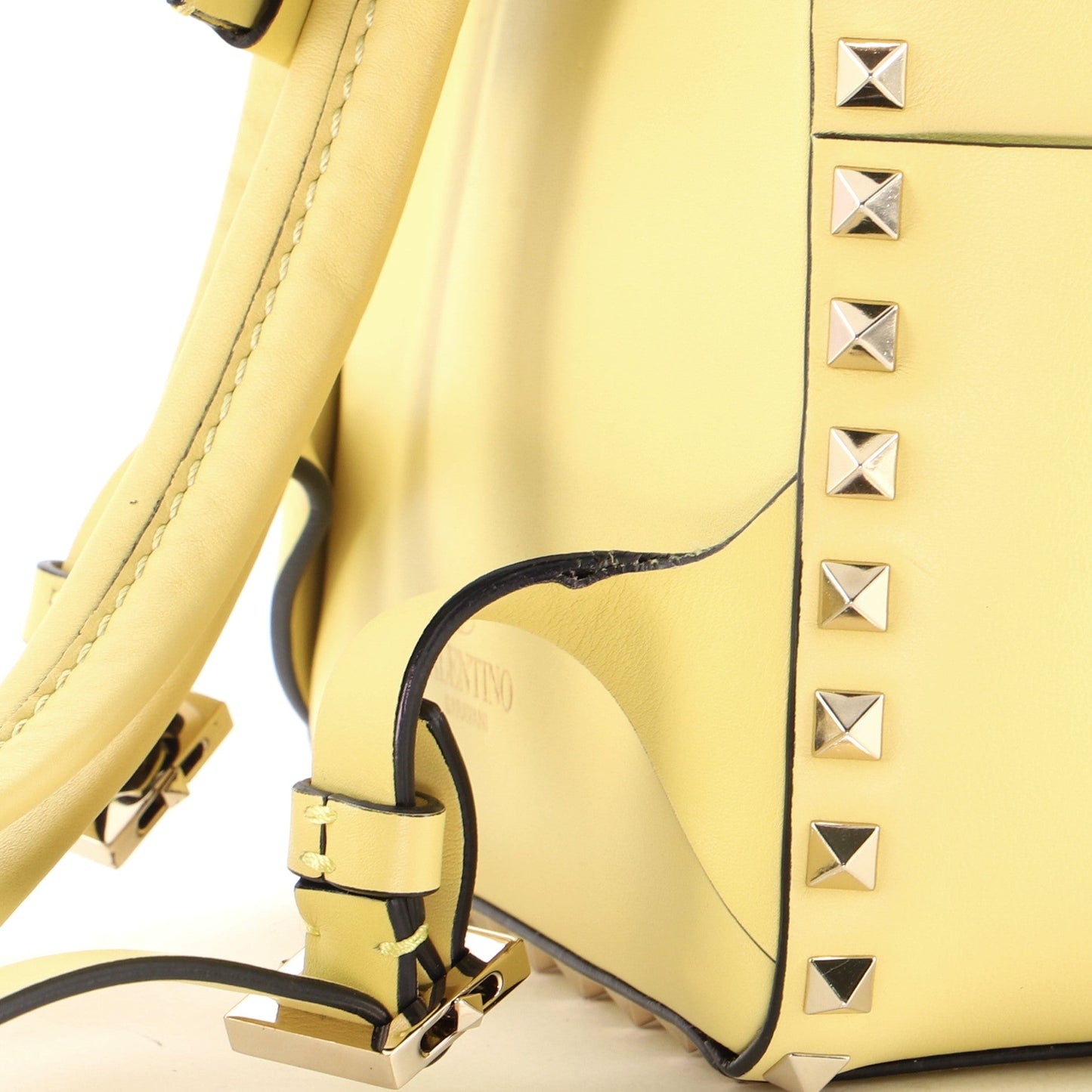 Rockstud Backpack Leather Mini