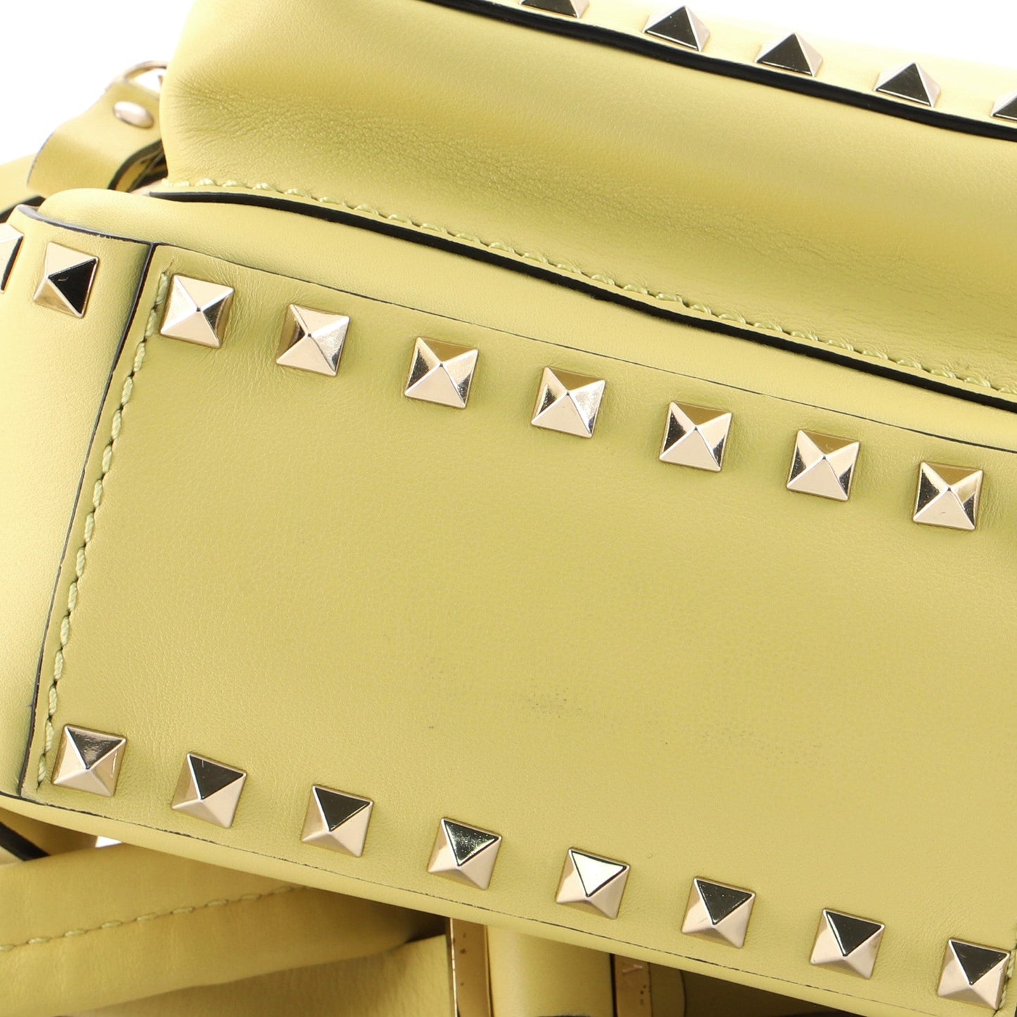 Rockstud Backpack Leather Mini