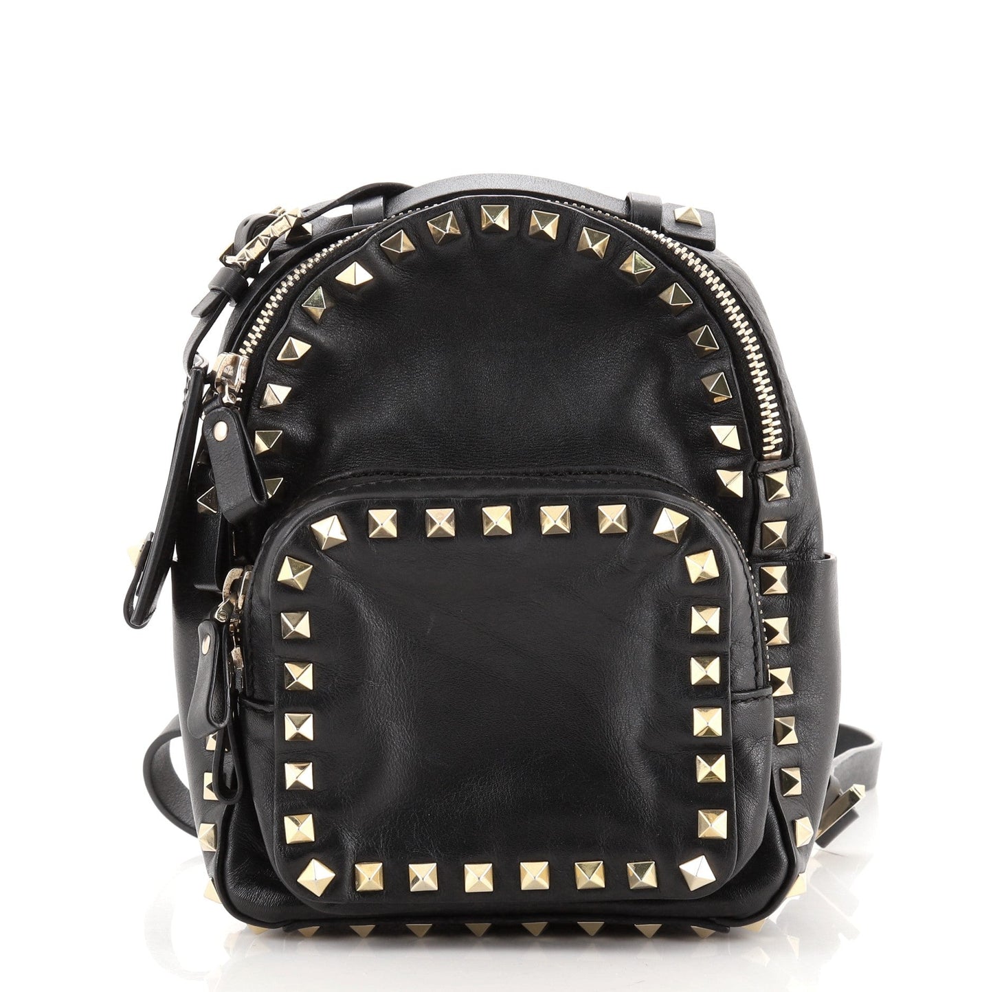 Rockstud Backpack Leather Mini