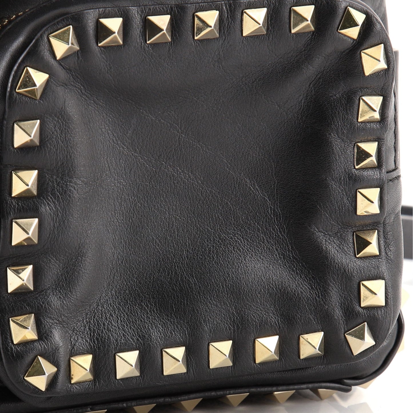Rockstud Backpack Leather Mini