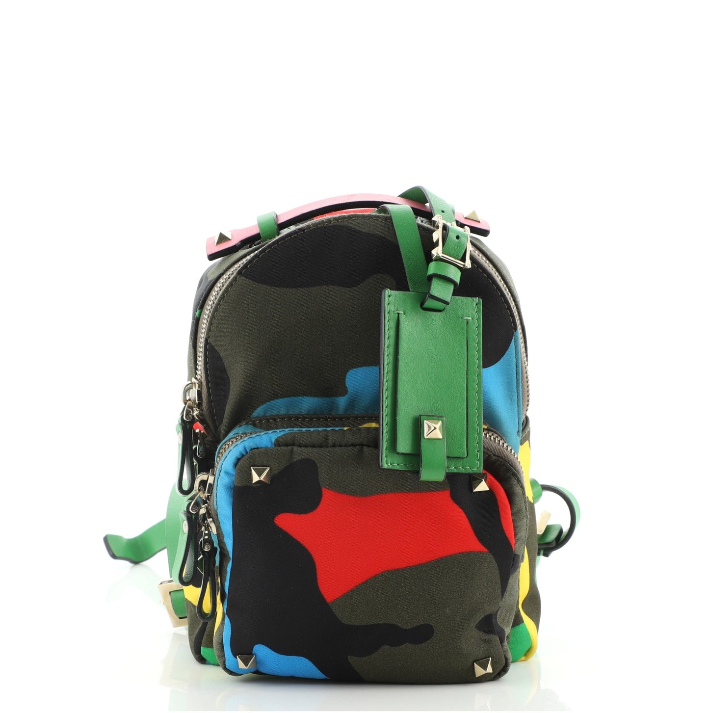 Rockstud Backpack Camo Nylon Mini