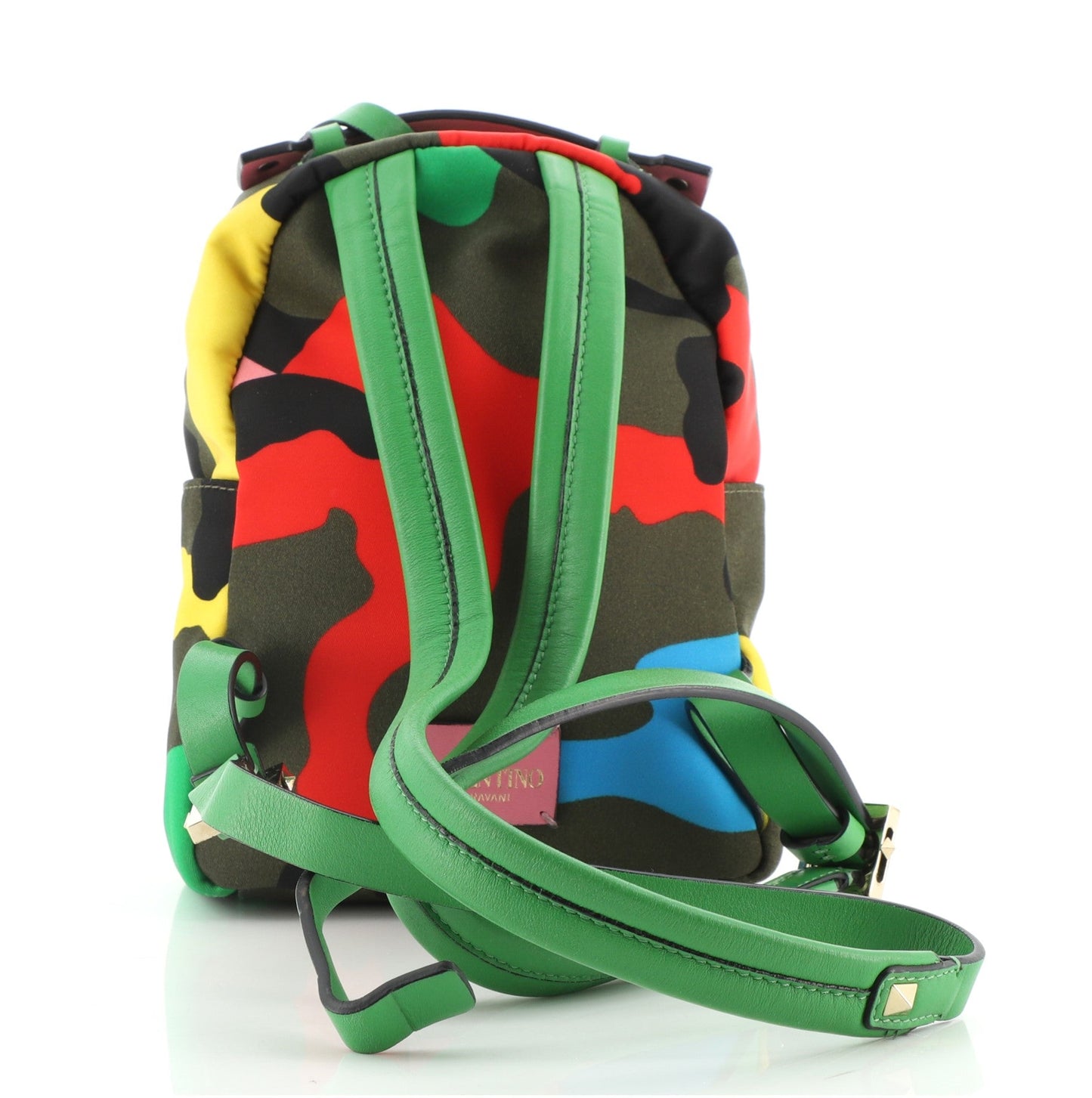 Rockstud Backpack Camo Nylon Mini