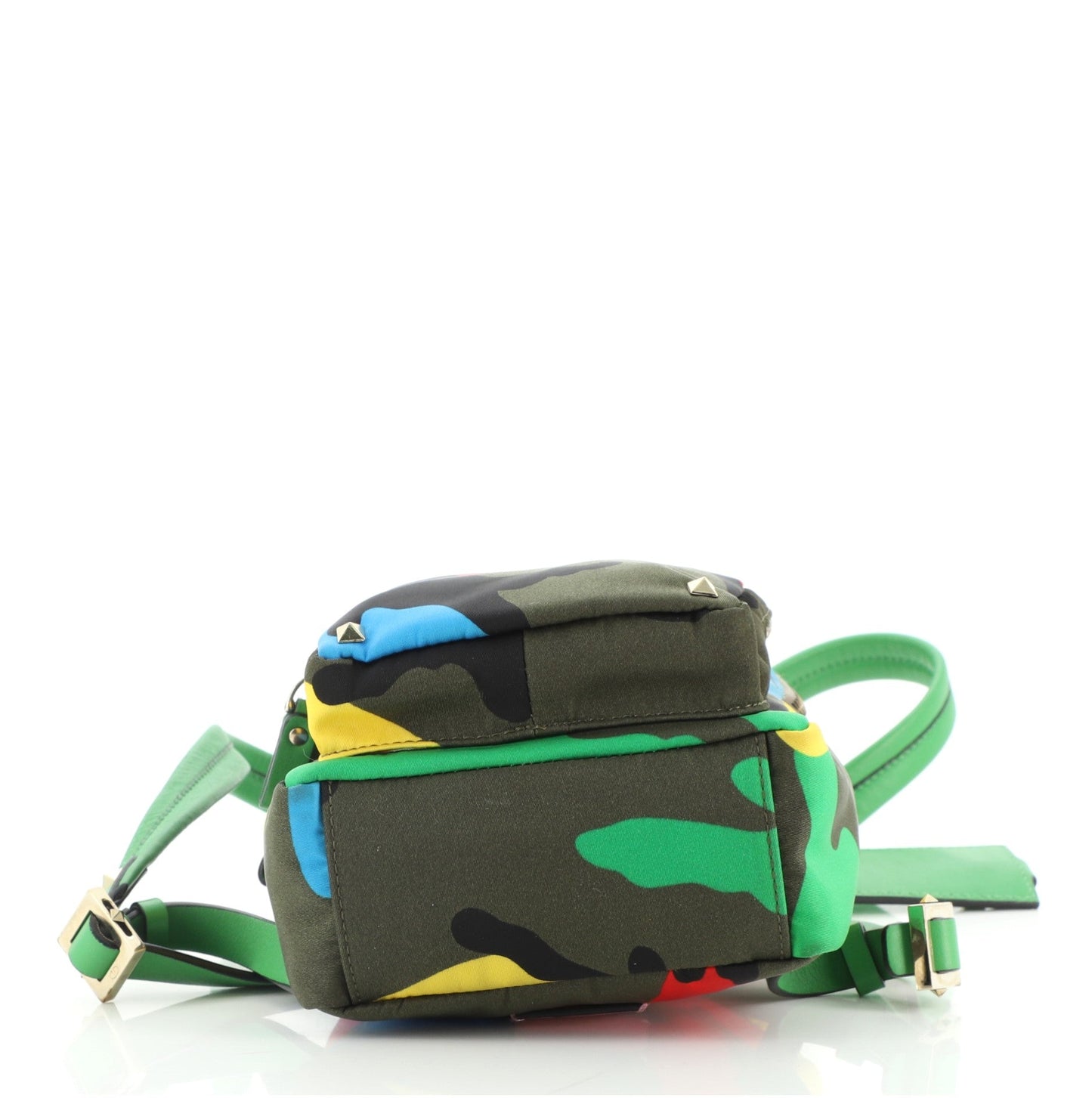 Rockstud Backpack Camo Nylon Mini