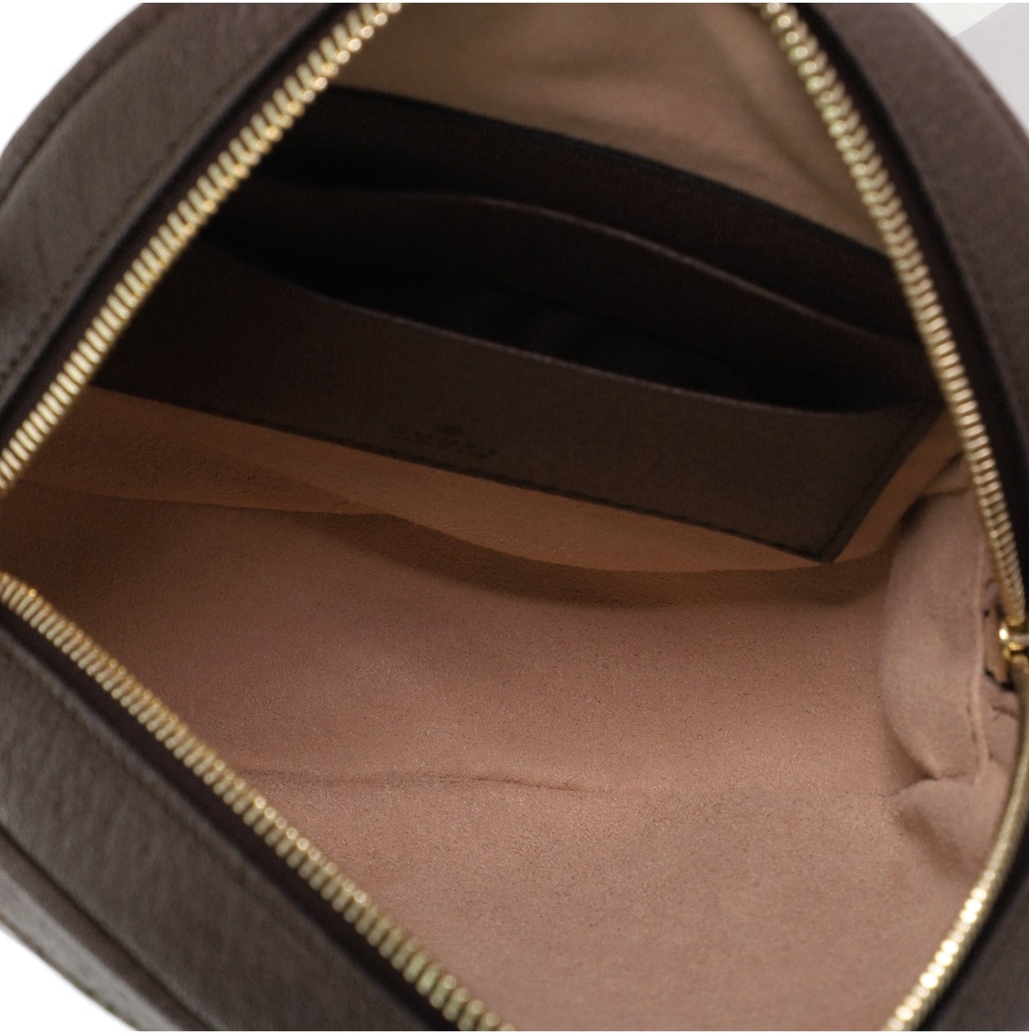 Ophidia Round Backpack GG Coated Canvas Mini