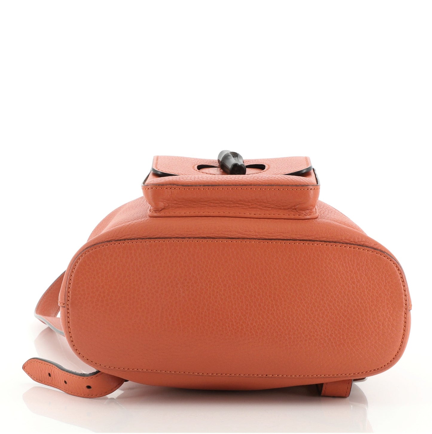 Bamboo Tassel Backpack Leather Mini