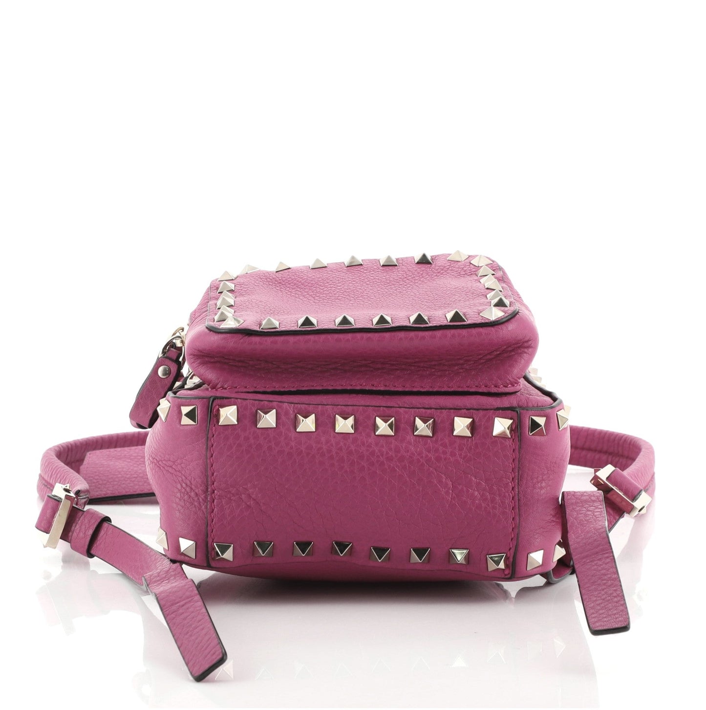 Rockstud Backpack Leather Mini