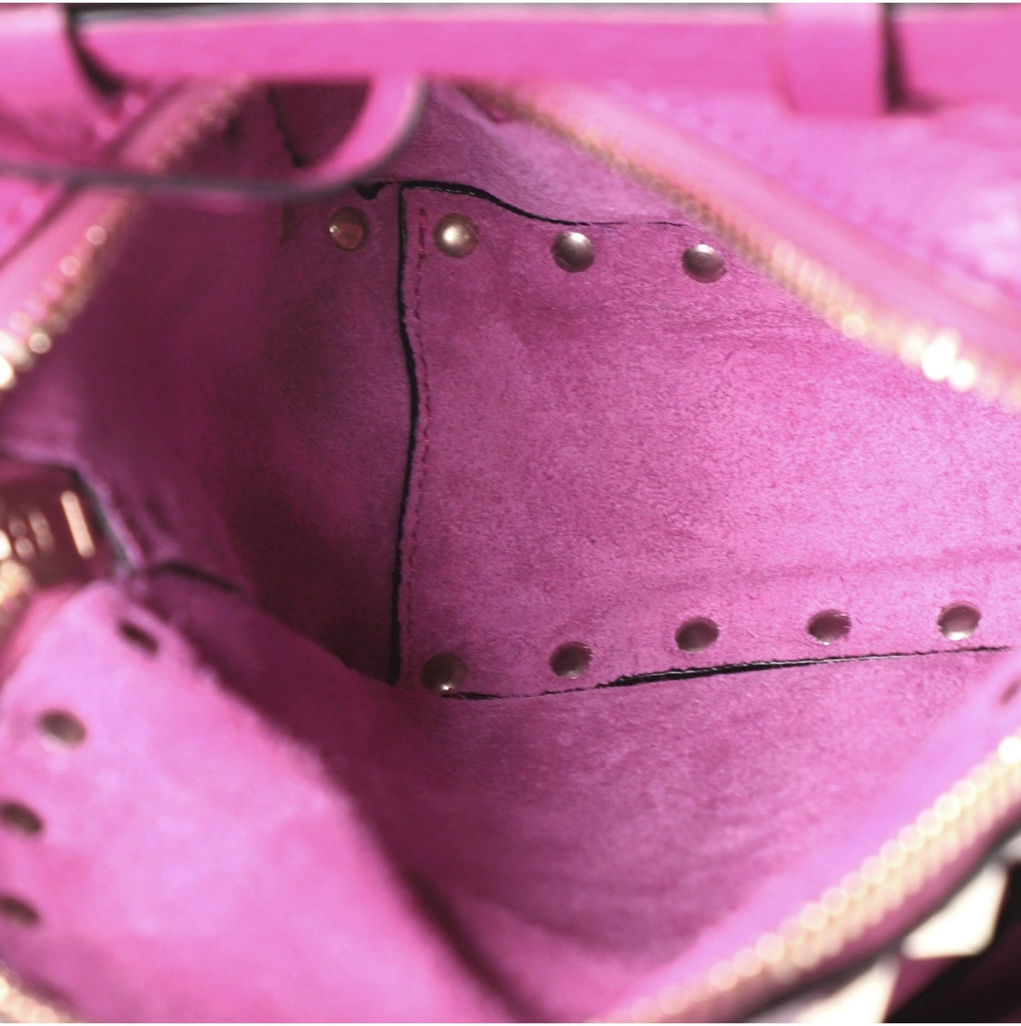 Rockstud Backpack Leather Mini