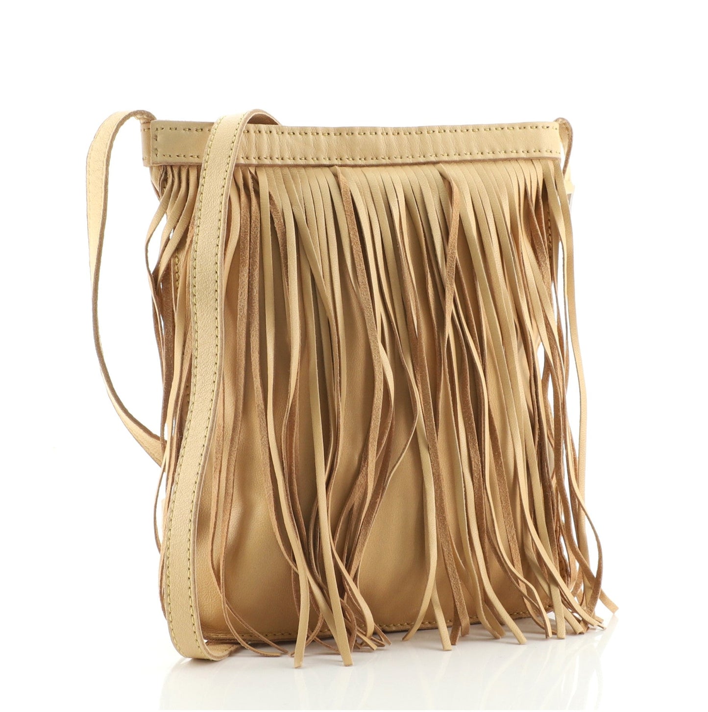 Fringe Crossbody Bag Leather Mini