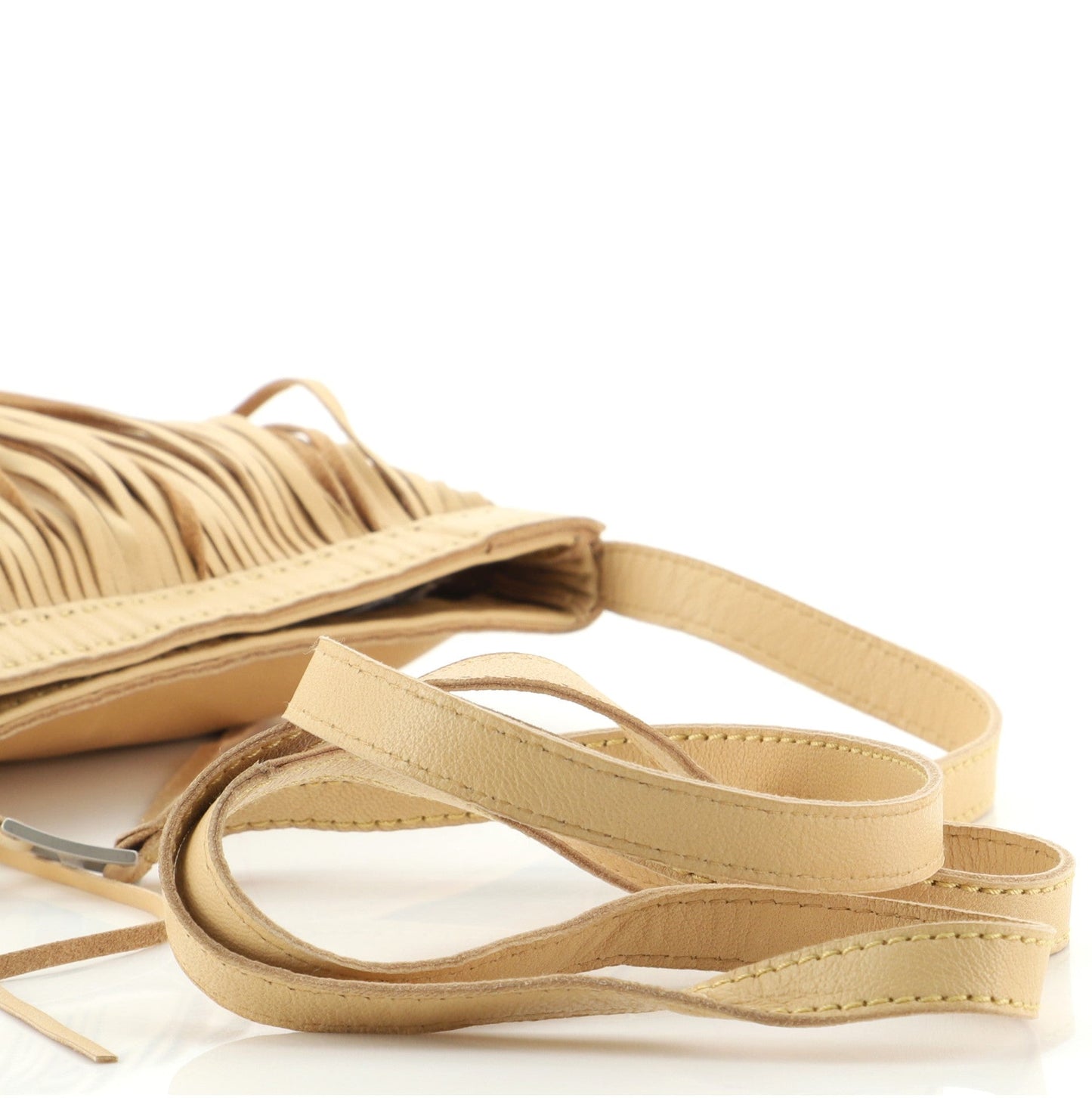 Fringe Crossbody Bag Leather Mini