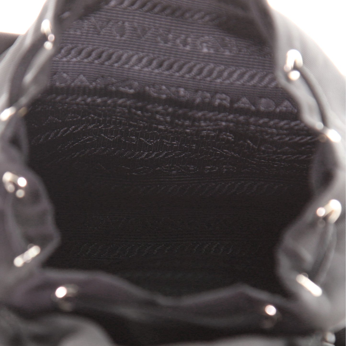 Convertible Chain Backpack Tessuto Mini