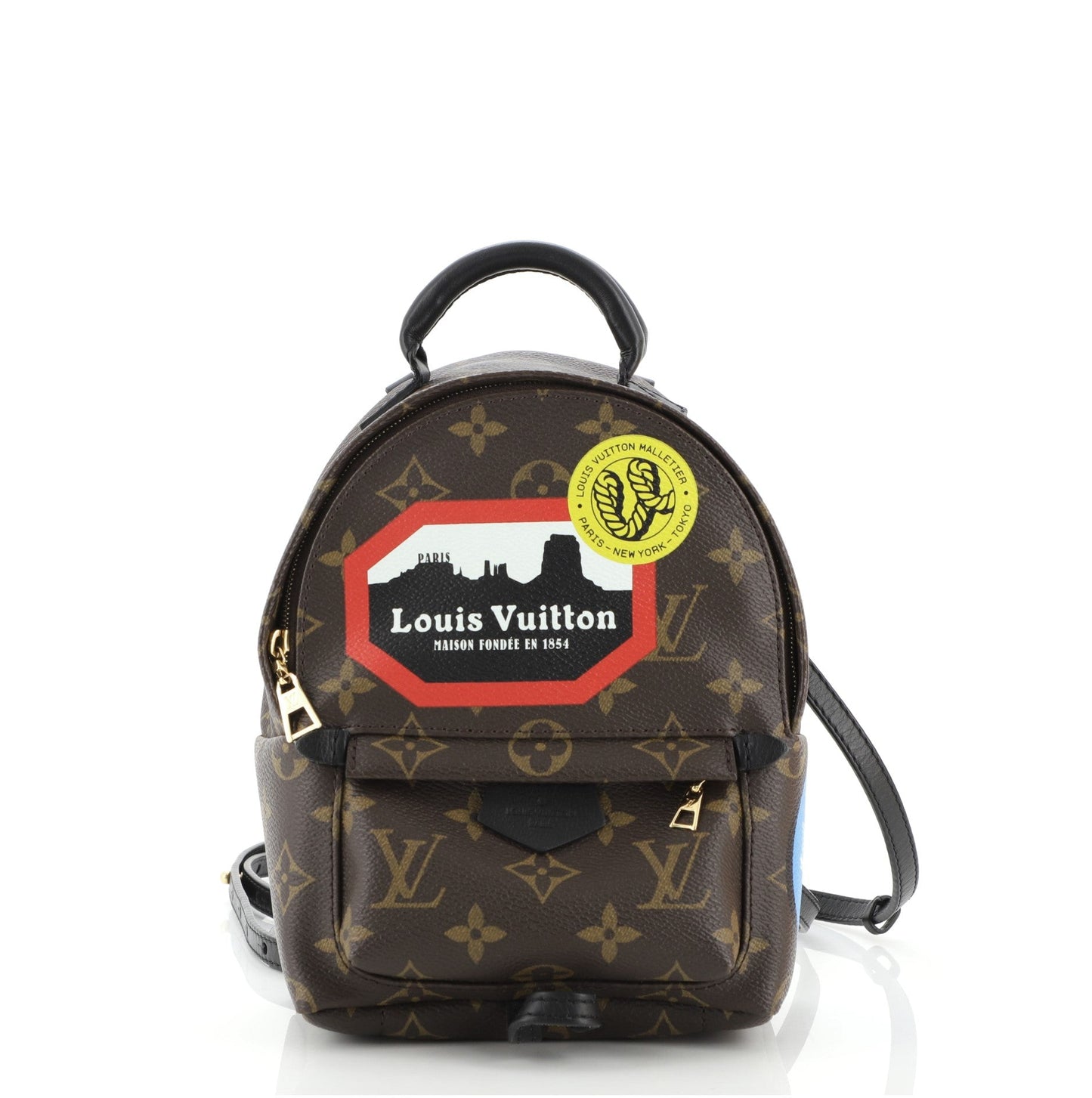 Palm Springs Backpack Limited Edition Monogram Canvas Mini