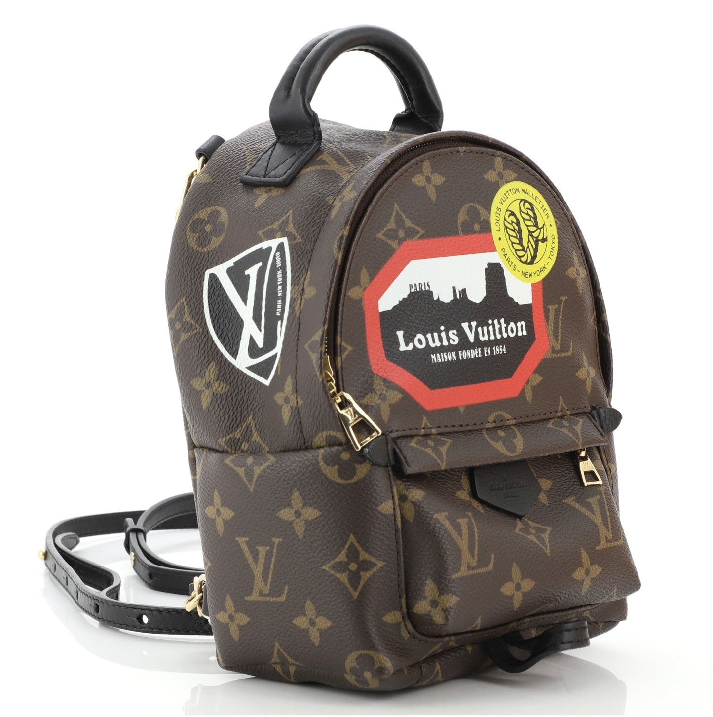 Palm Springs Backpack Limited Edition Monogram Canvas Mini