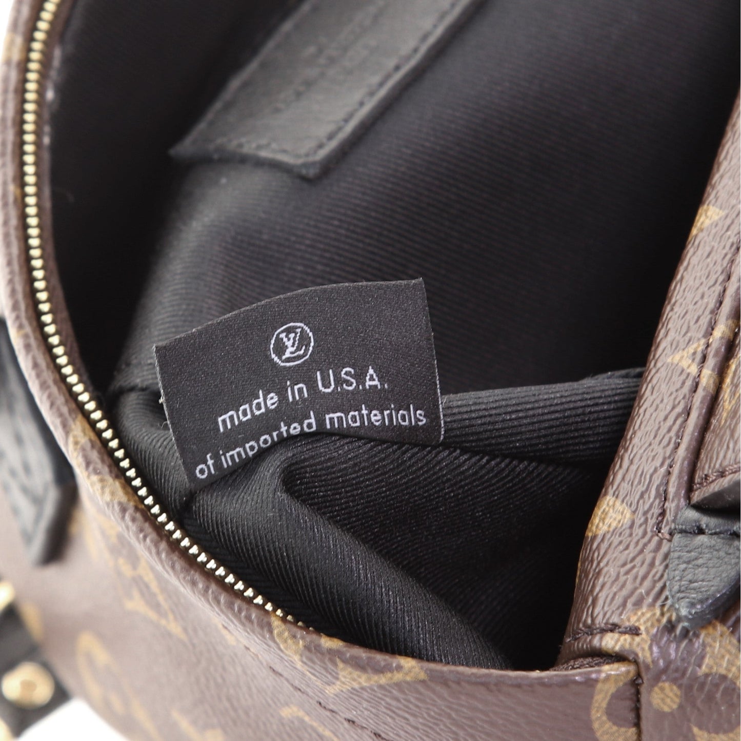 Palm Springs Backpack Monogram Canvas Mini
