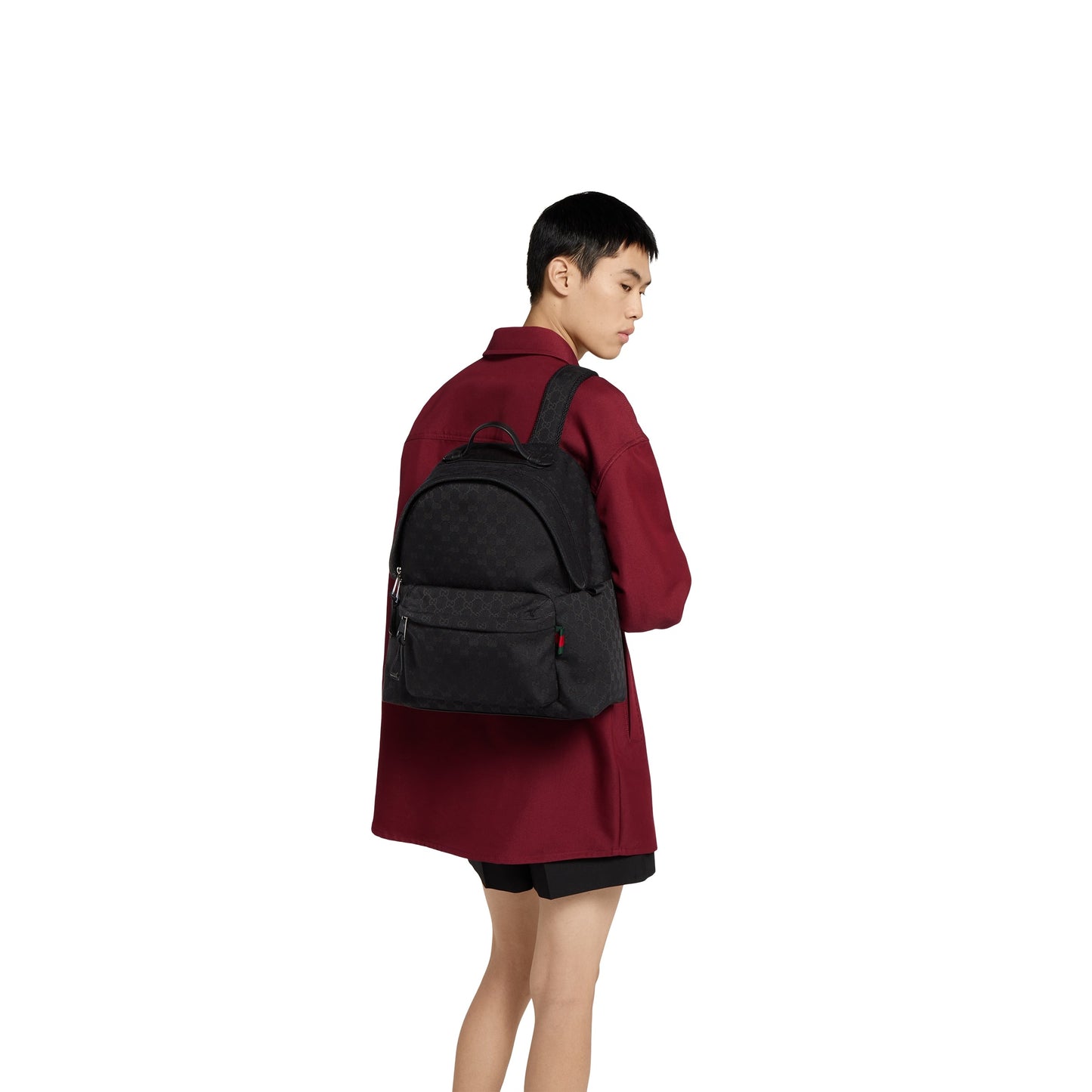 Medium GG backpack with Web