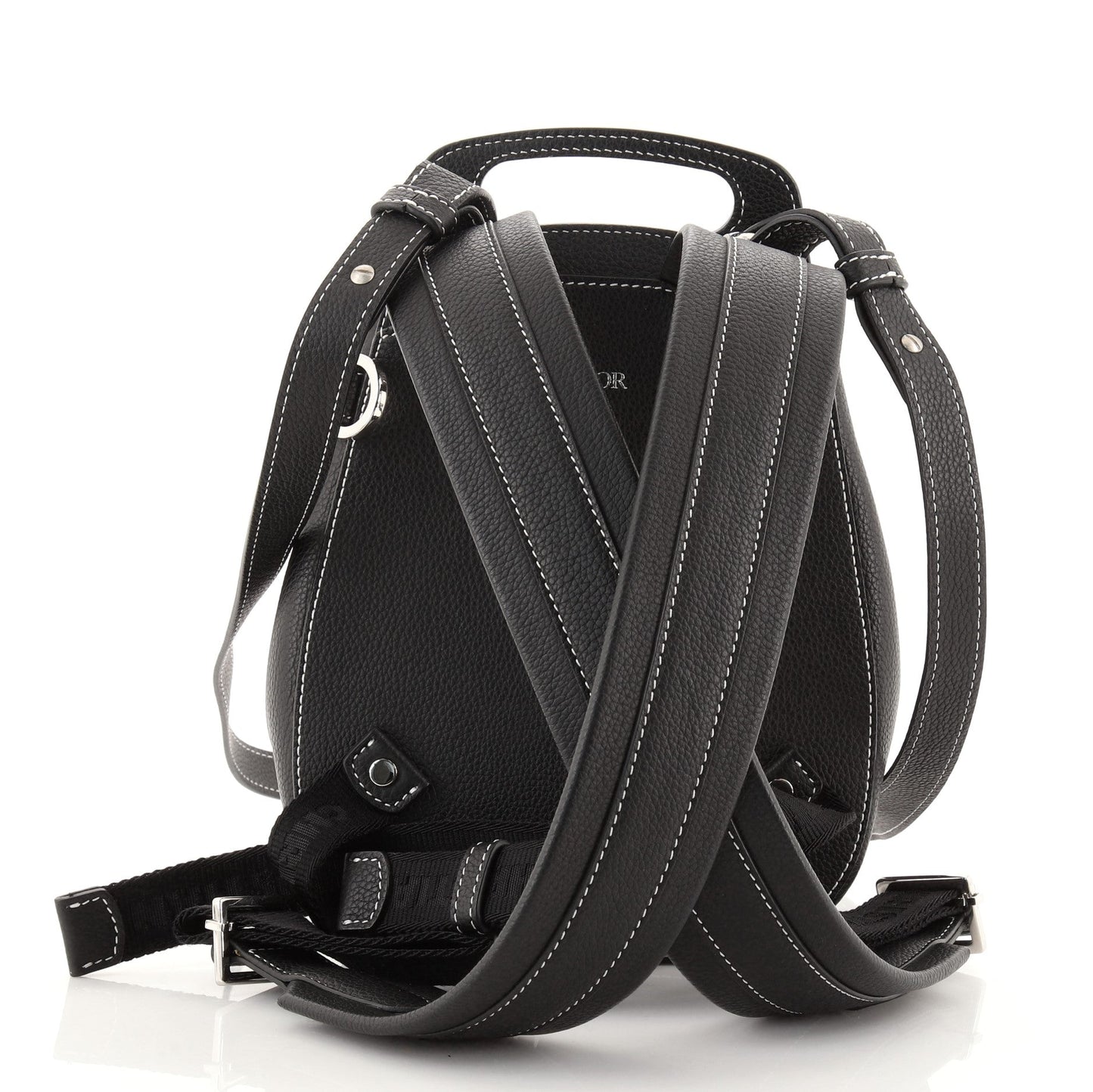 Saddle Backpack Leather Mini