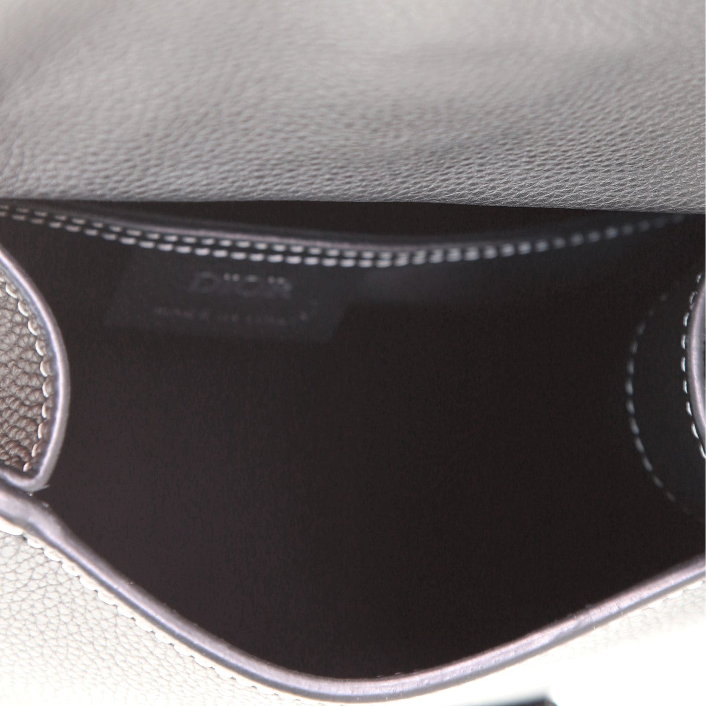 Saddle Backpack Leather Mini