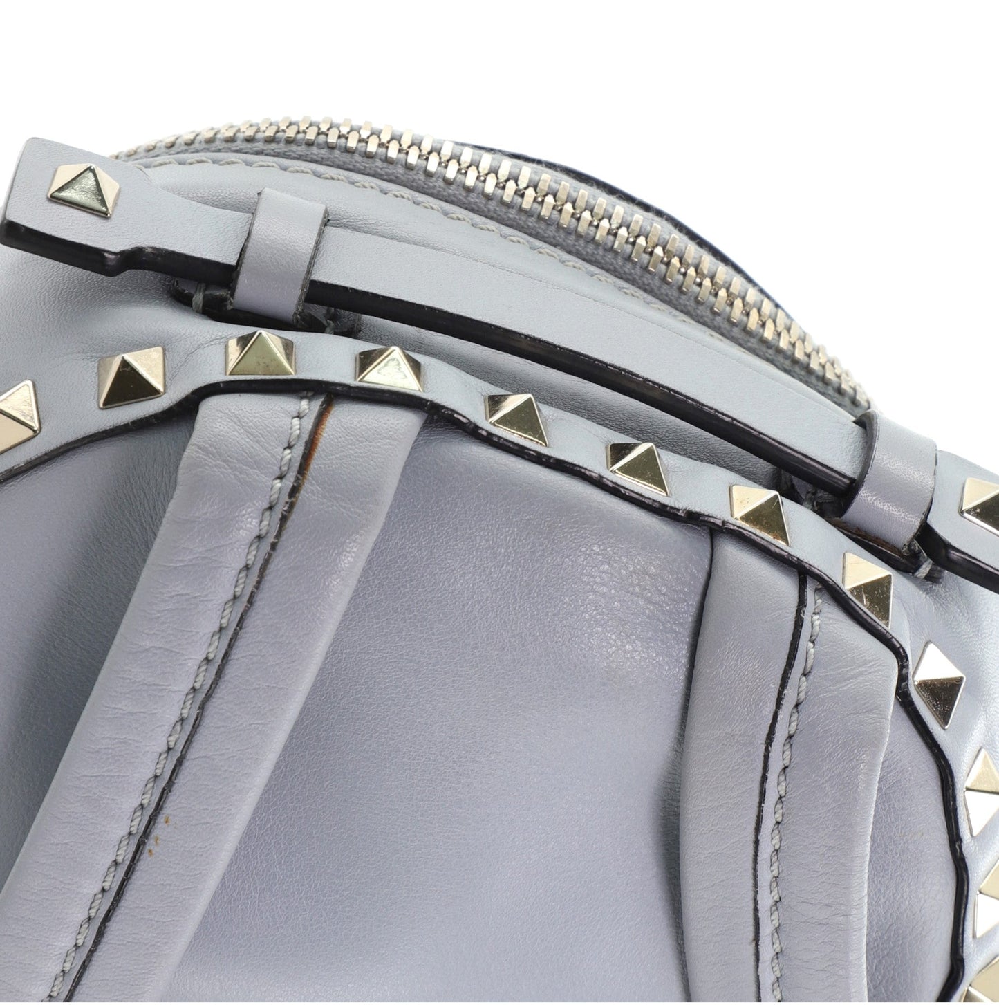 Rockstud Backpack Leather Mini
